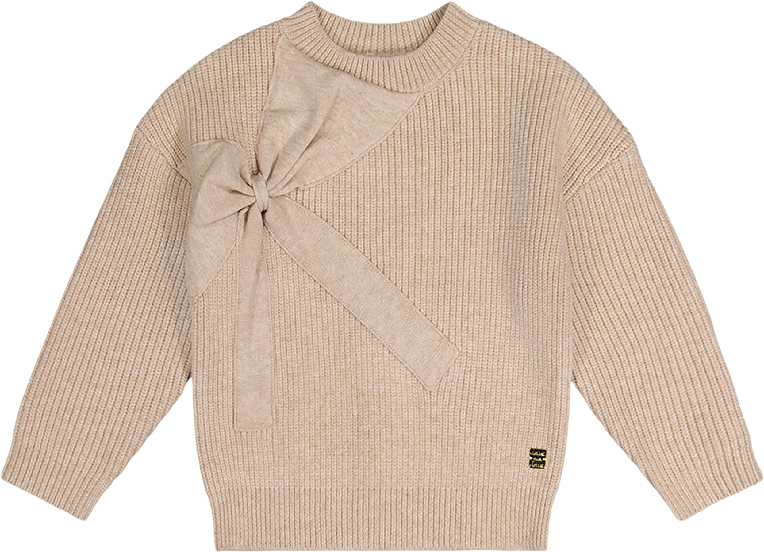Image de produit pour Pull en tricot avec nœud - Grande Fille