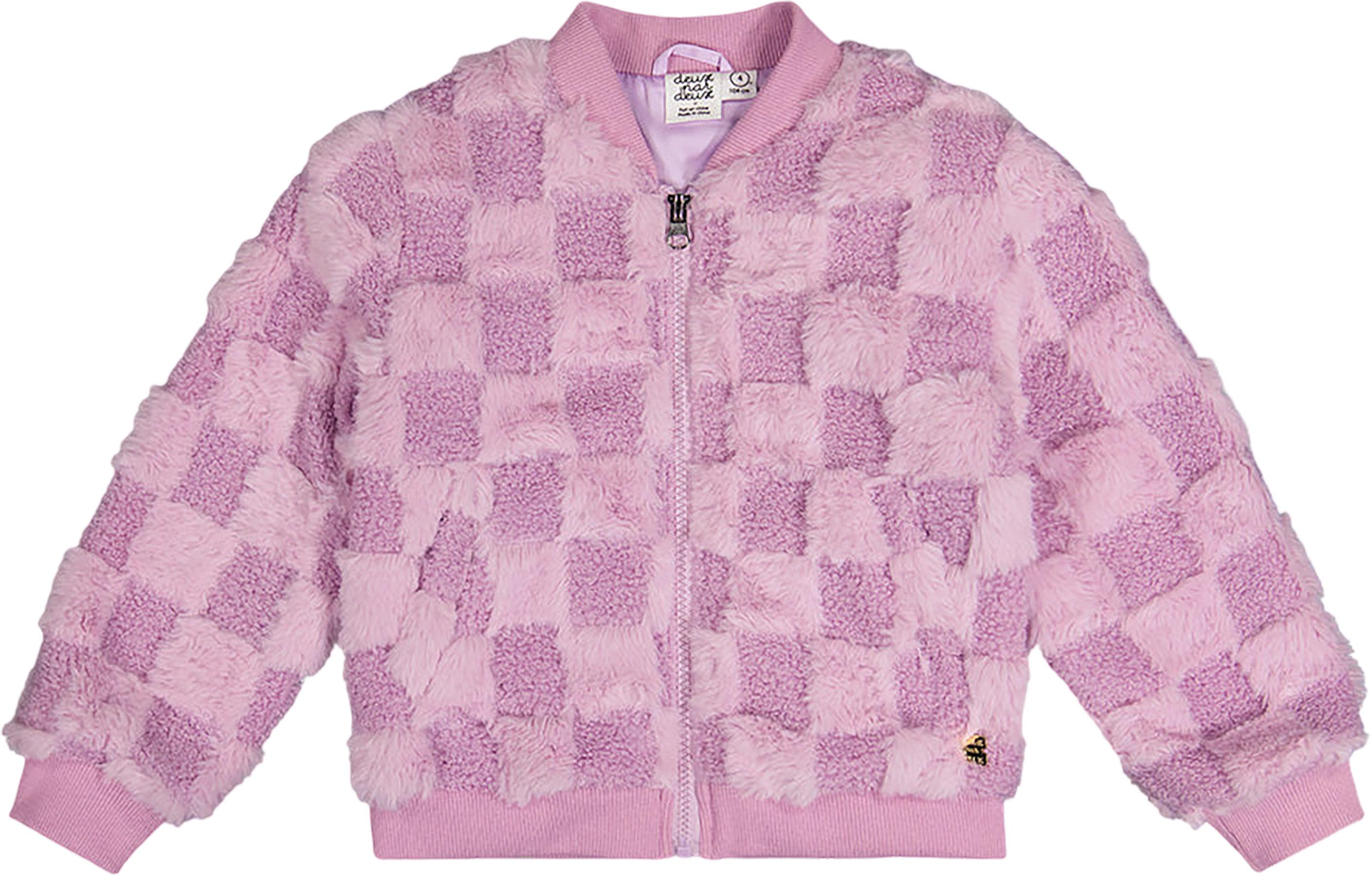 Image de produit pour Veste bomber en fausse fourrure - Grande Fille