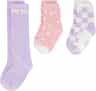 Colour: Lavender - Pink - White
