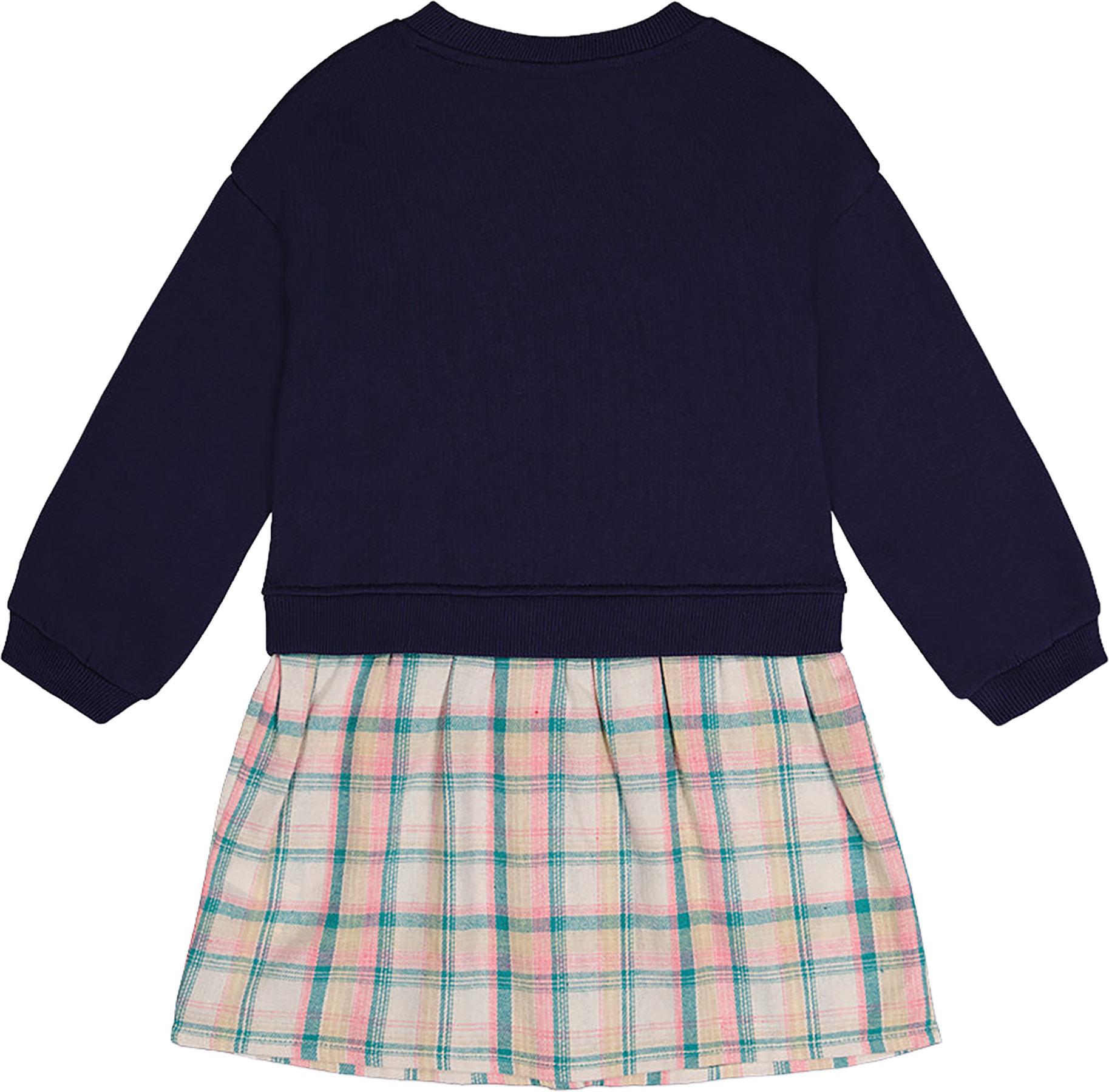 Product gallery image number 2 for product Bi-Material Dress - Little Girls