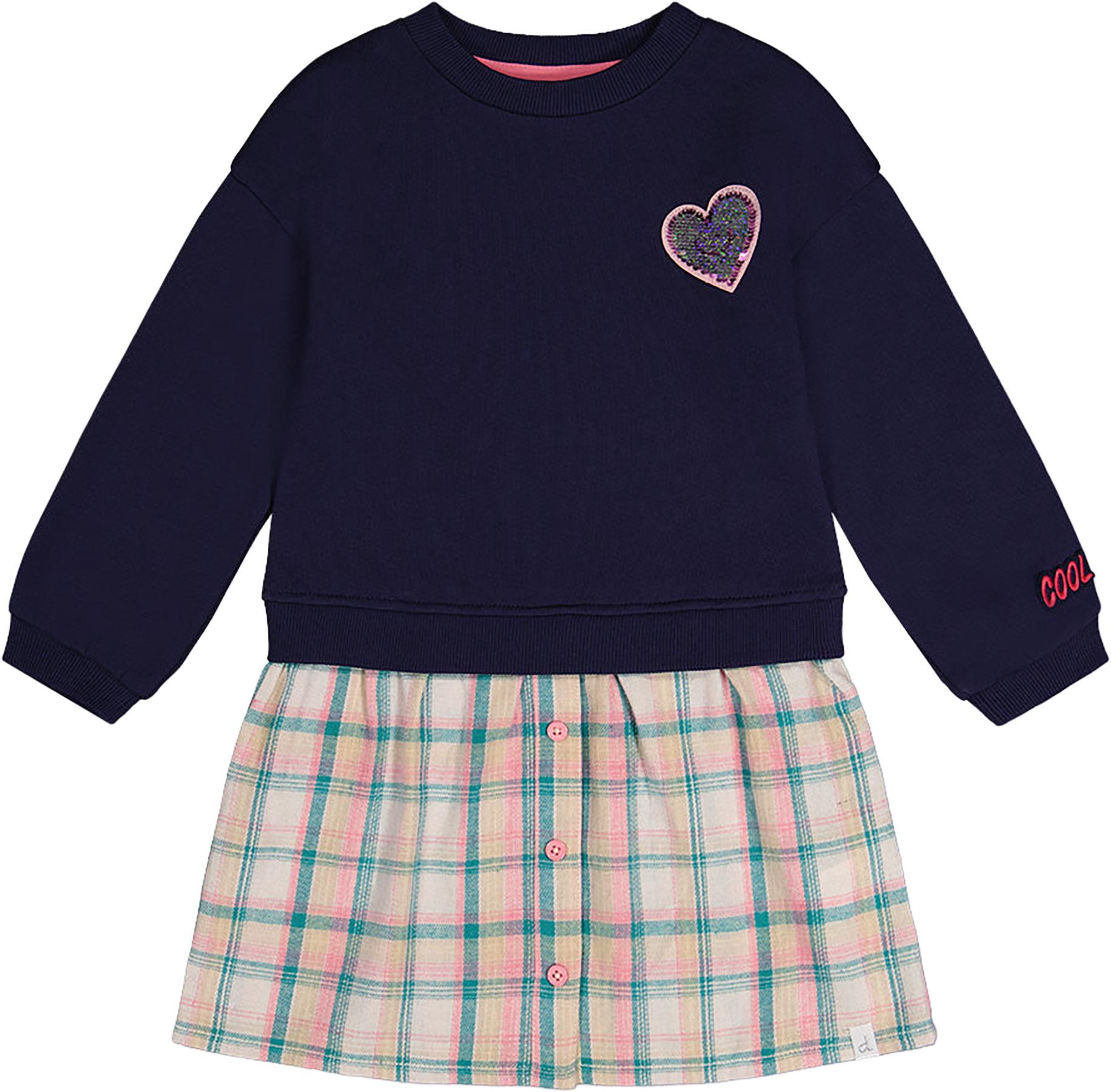 Product image for Bi-Material Dress - Little Girls