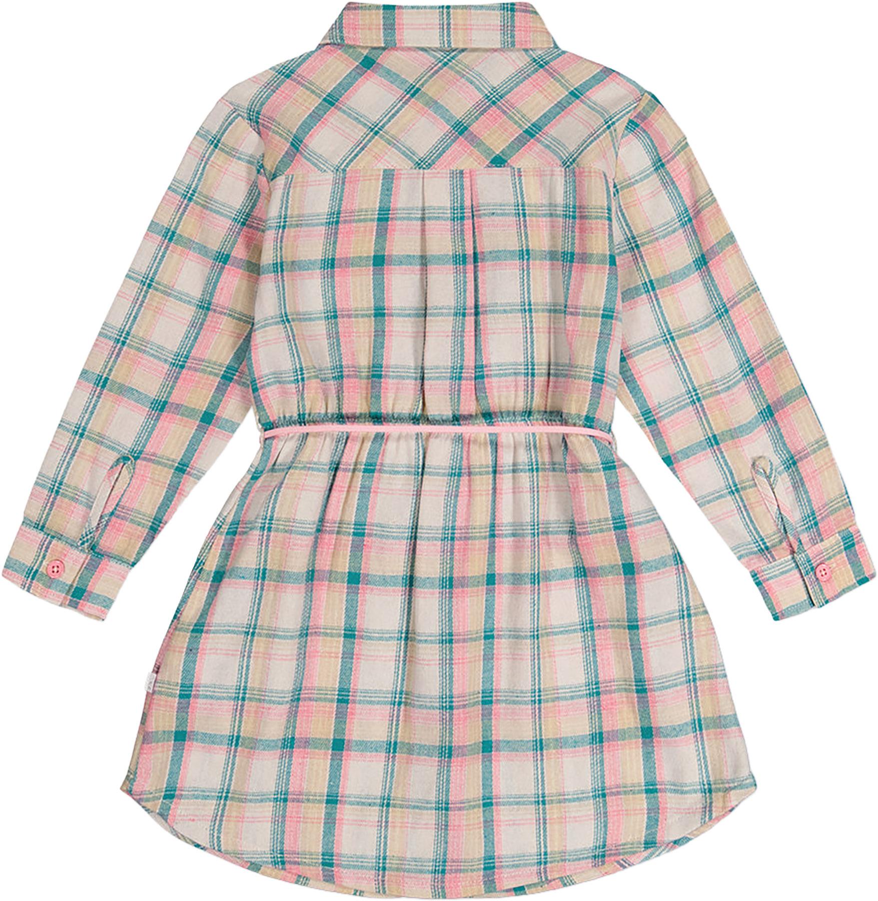 Product gallery image number 2 for product Shirt Dress With Belt - Big Girls