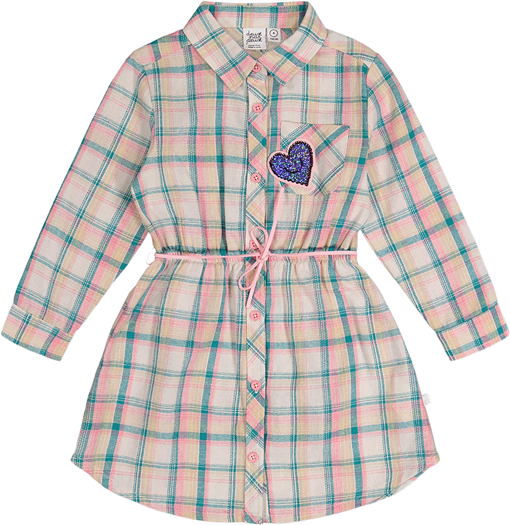 Product image for Shirt Dress With Belt - Big Girls