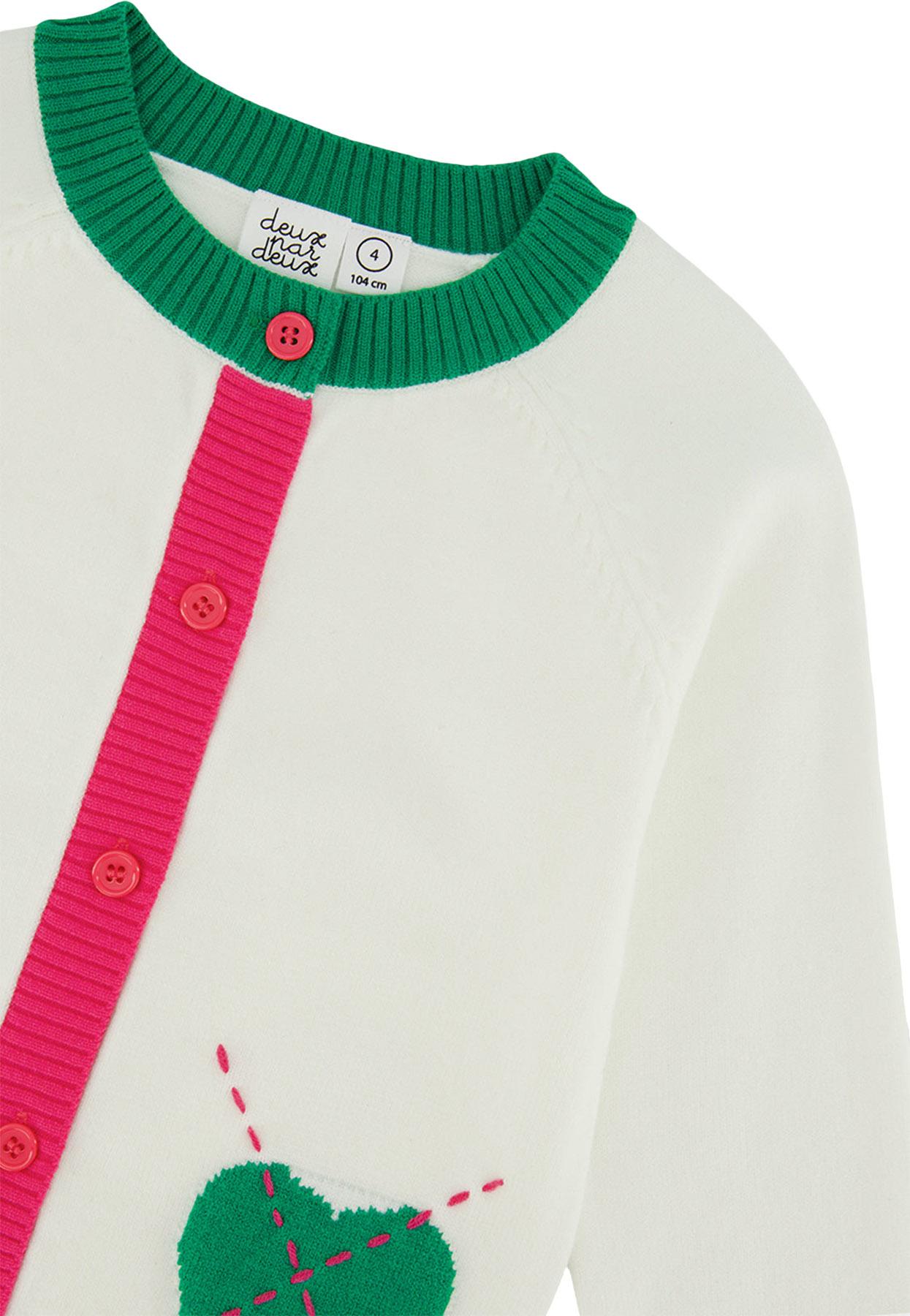 Numéro de l'image de la galerie de produits 2 pour le produit Cardigan en tricot - Petite Fille