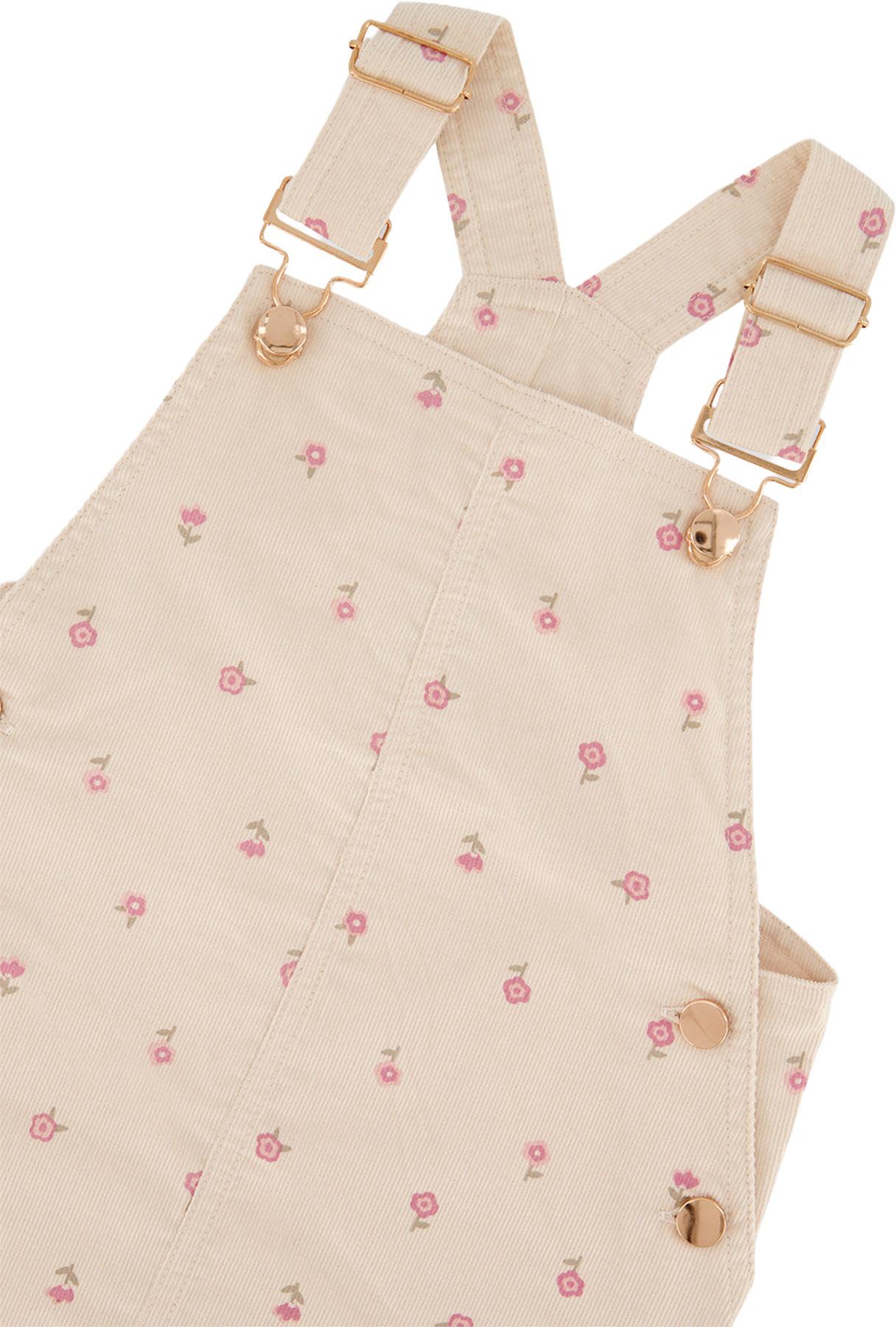 Product gallery image number 3 for product Corduroy Overall Dress - Little Girls