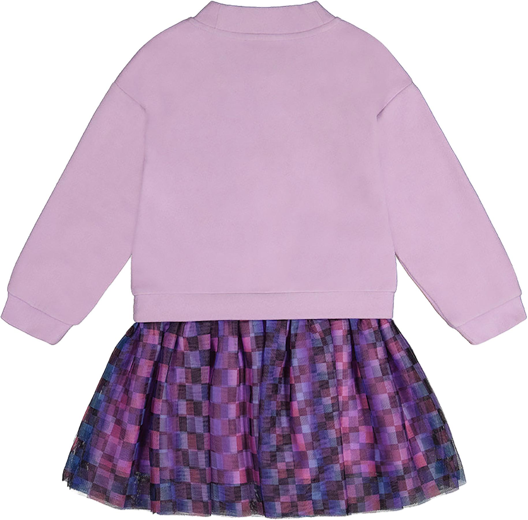 Product gallery image number 2 for product Bi-Material Dress - Big Girls