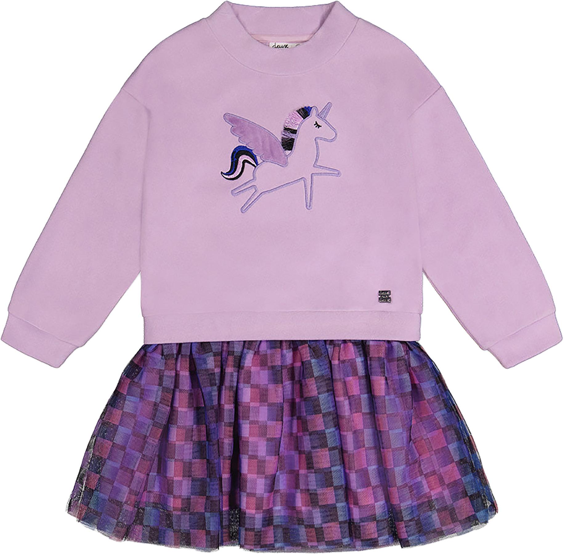 Product image for Bi-Material Dress - Little Girls