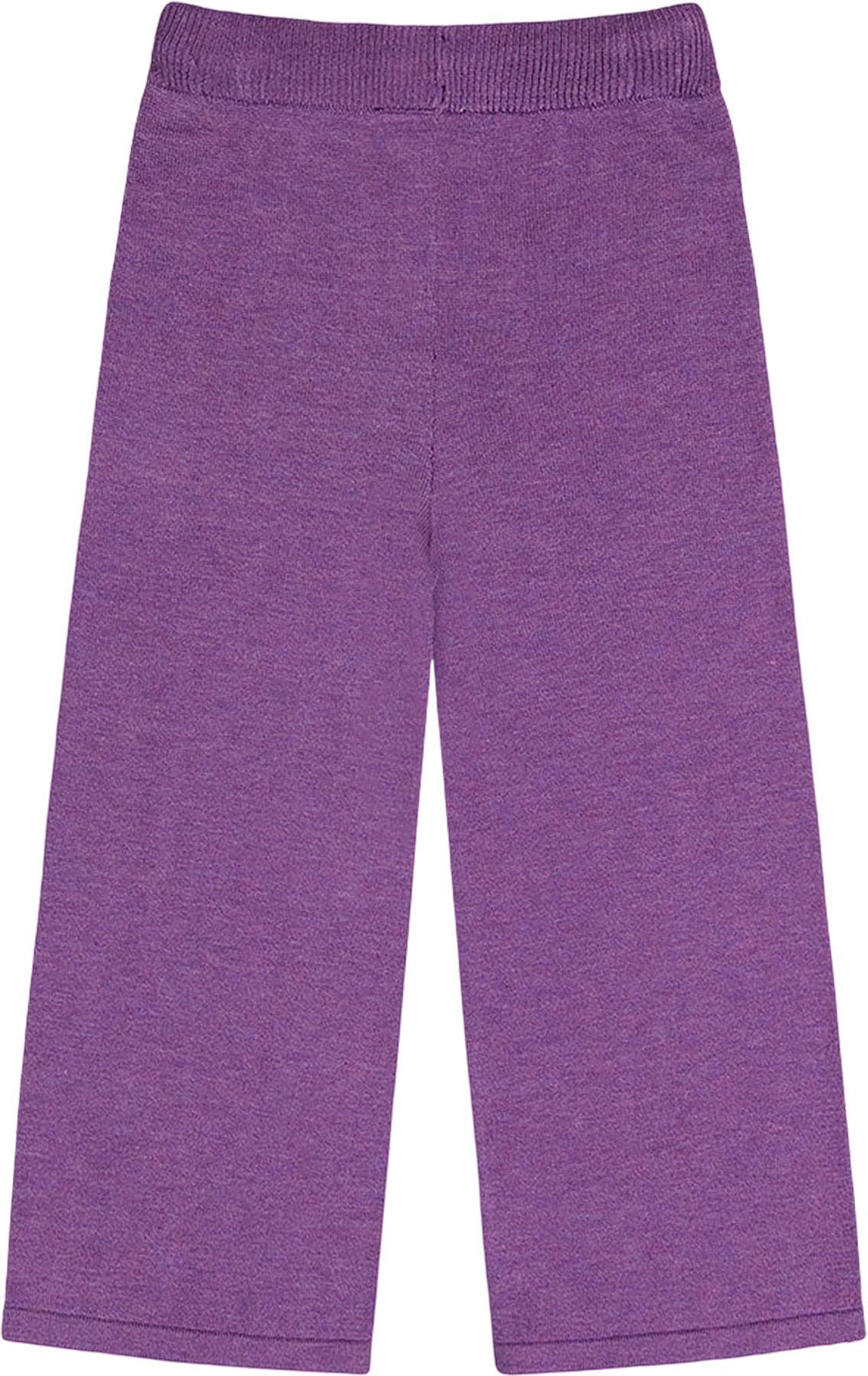 Numéro de l'image de la galerie de produits 2 pour le produit Pantalon à jambe large en tricot - Grande Fille