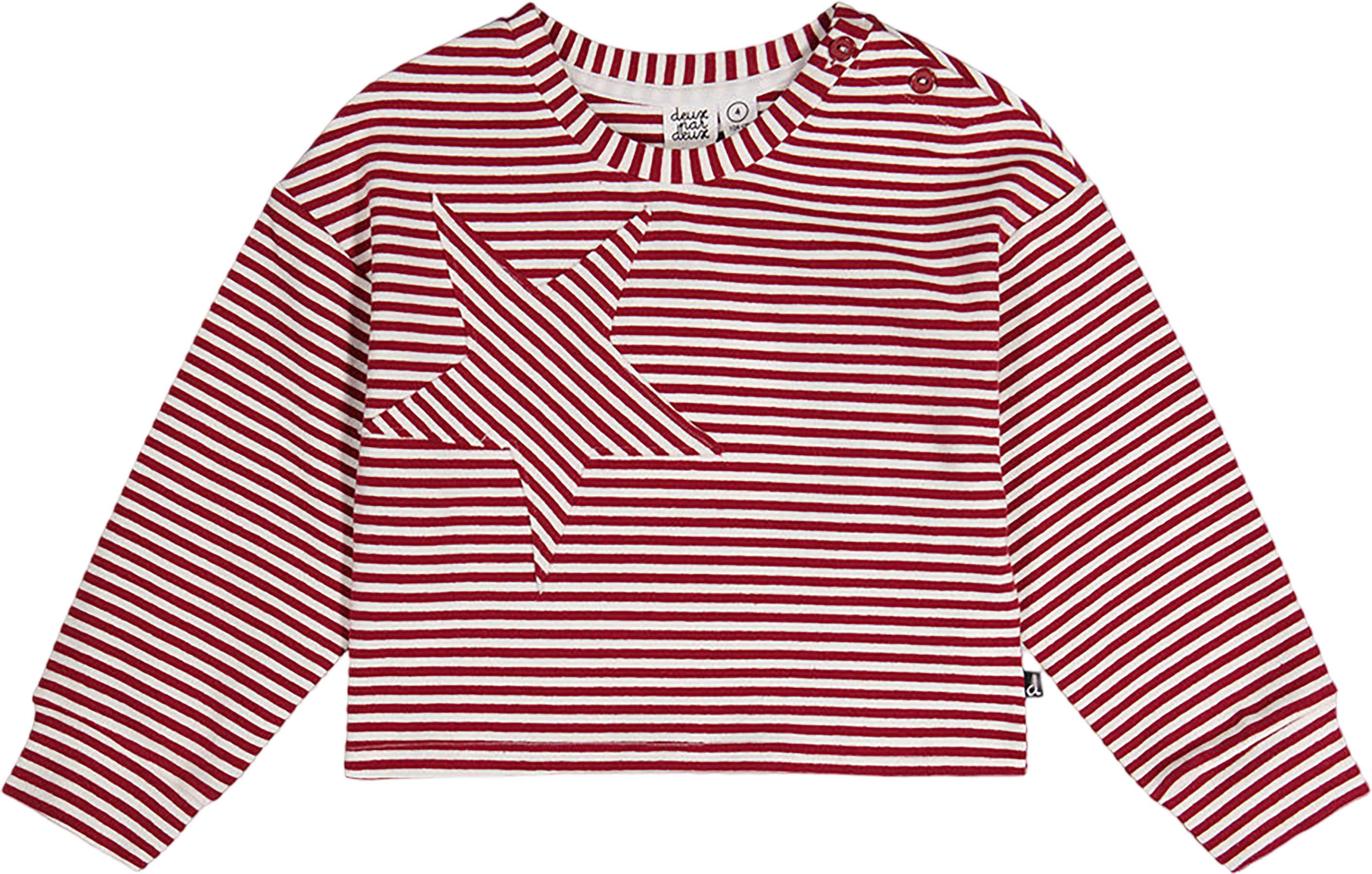 Image de produit pour Haut en jersey doux rayures - Grande Fille