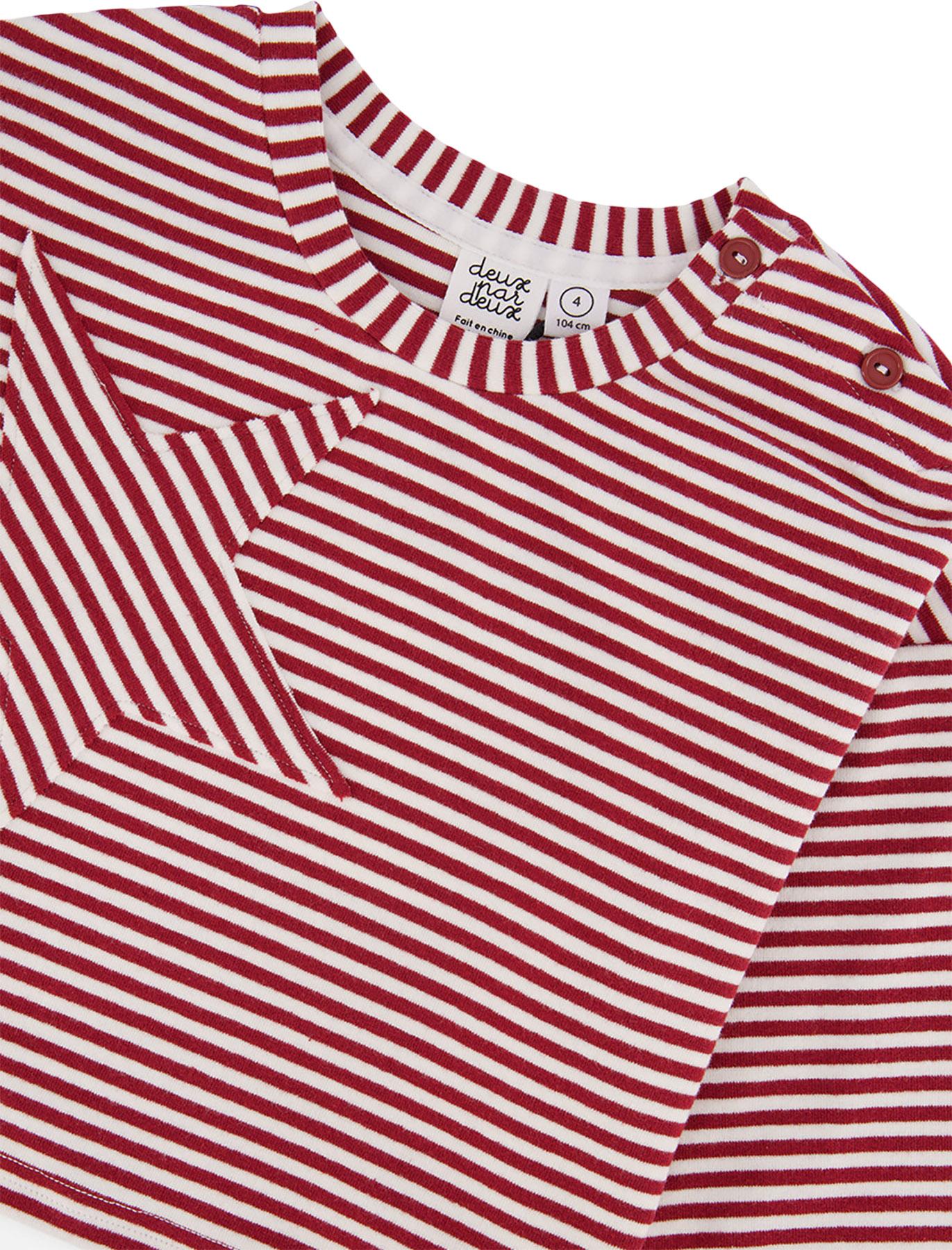Numéro de l'image de la galerie de produits 2 pour le produit Haut en jersey doux rayures - Petite Fille