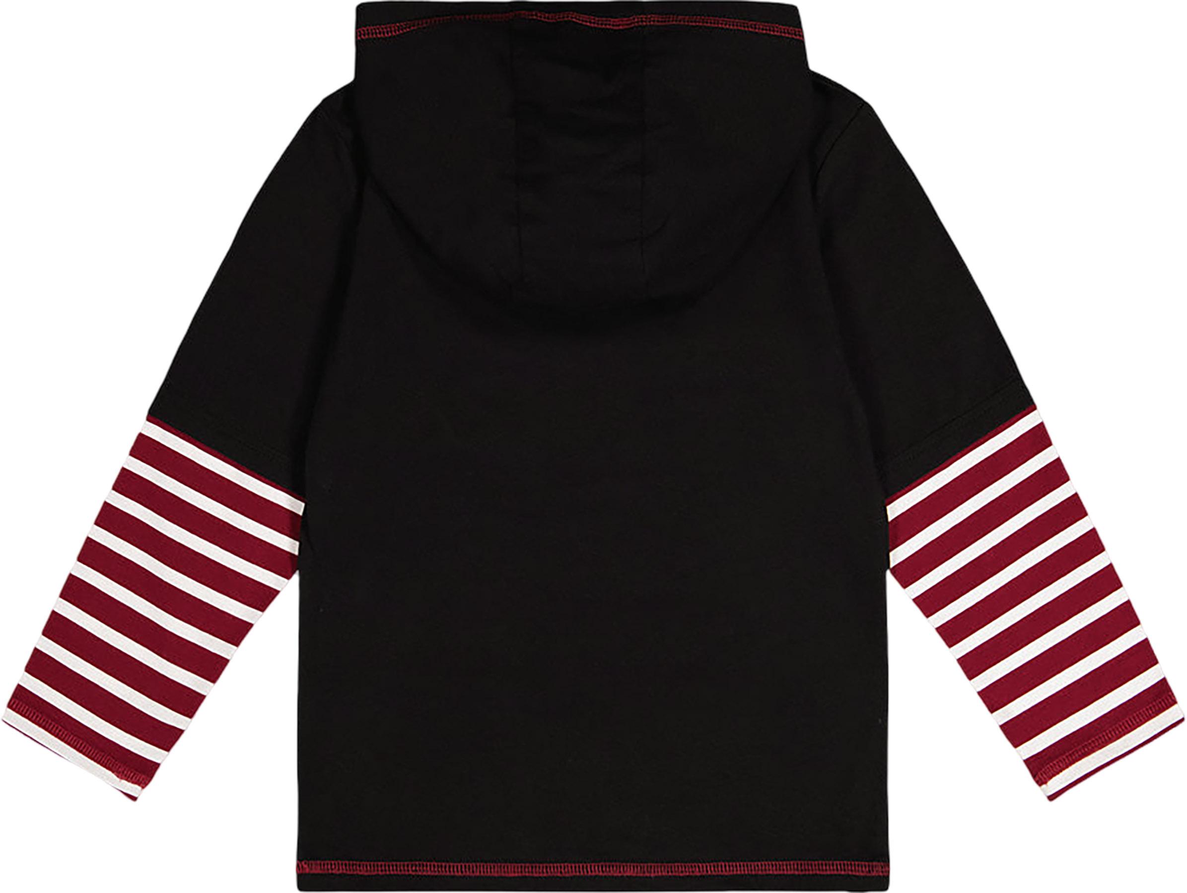 Product gallery image number 2 for product Fake Double Sleeve Hooded Shirt - Little Boy