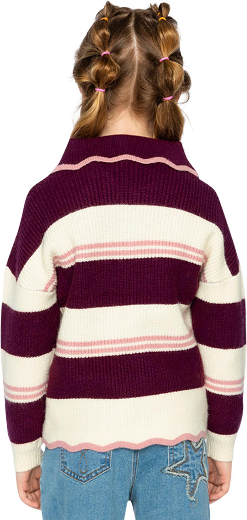 Product gallery image number 3 for product Scalloped Collar Sweater - Big Girl