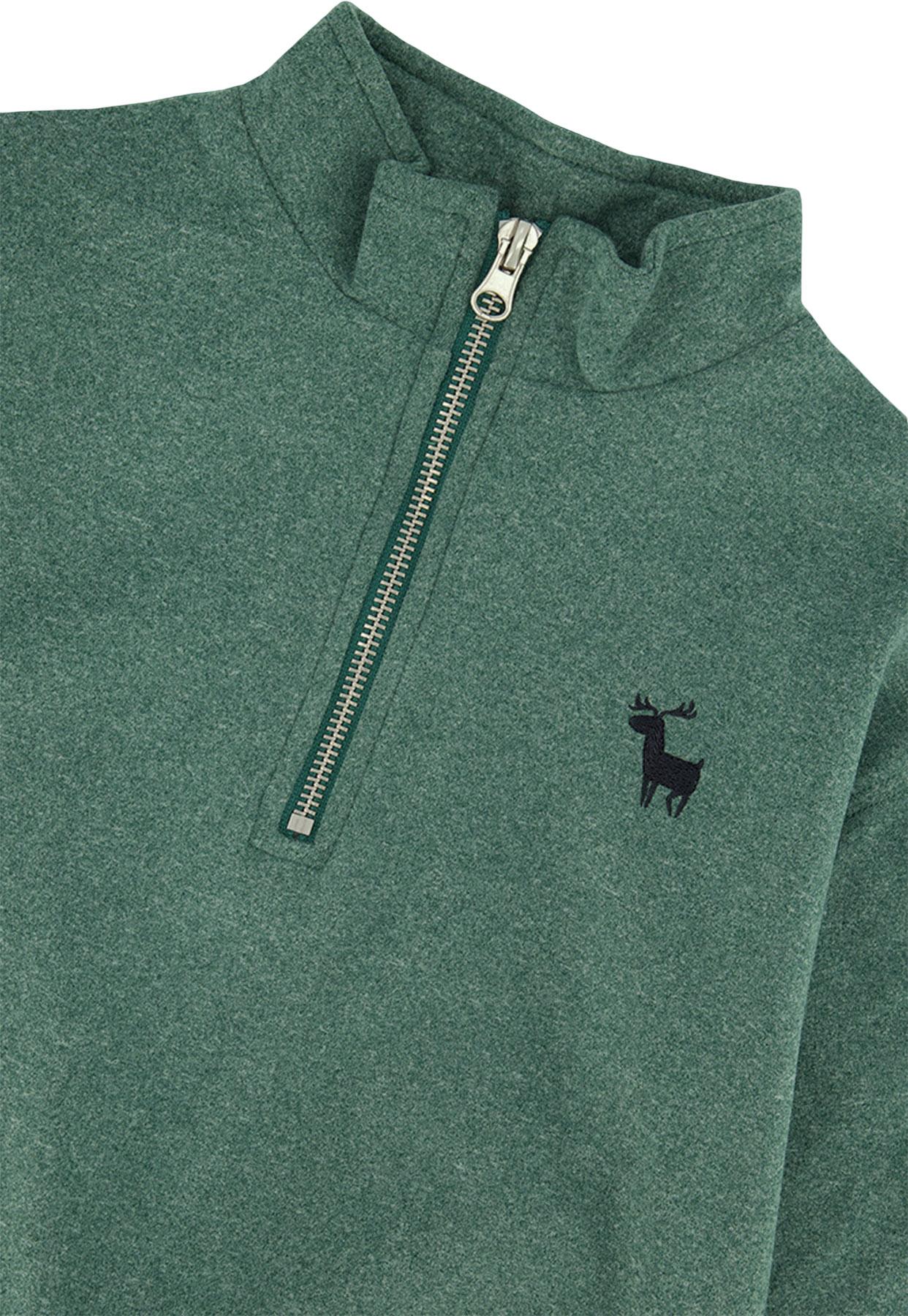 Numéro de l'image de la galerie de produits 2 pour le produit Pull à col montant demi-zip - Grand Garçon