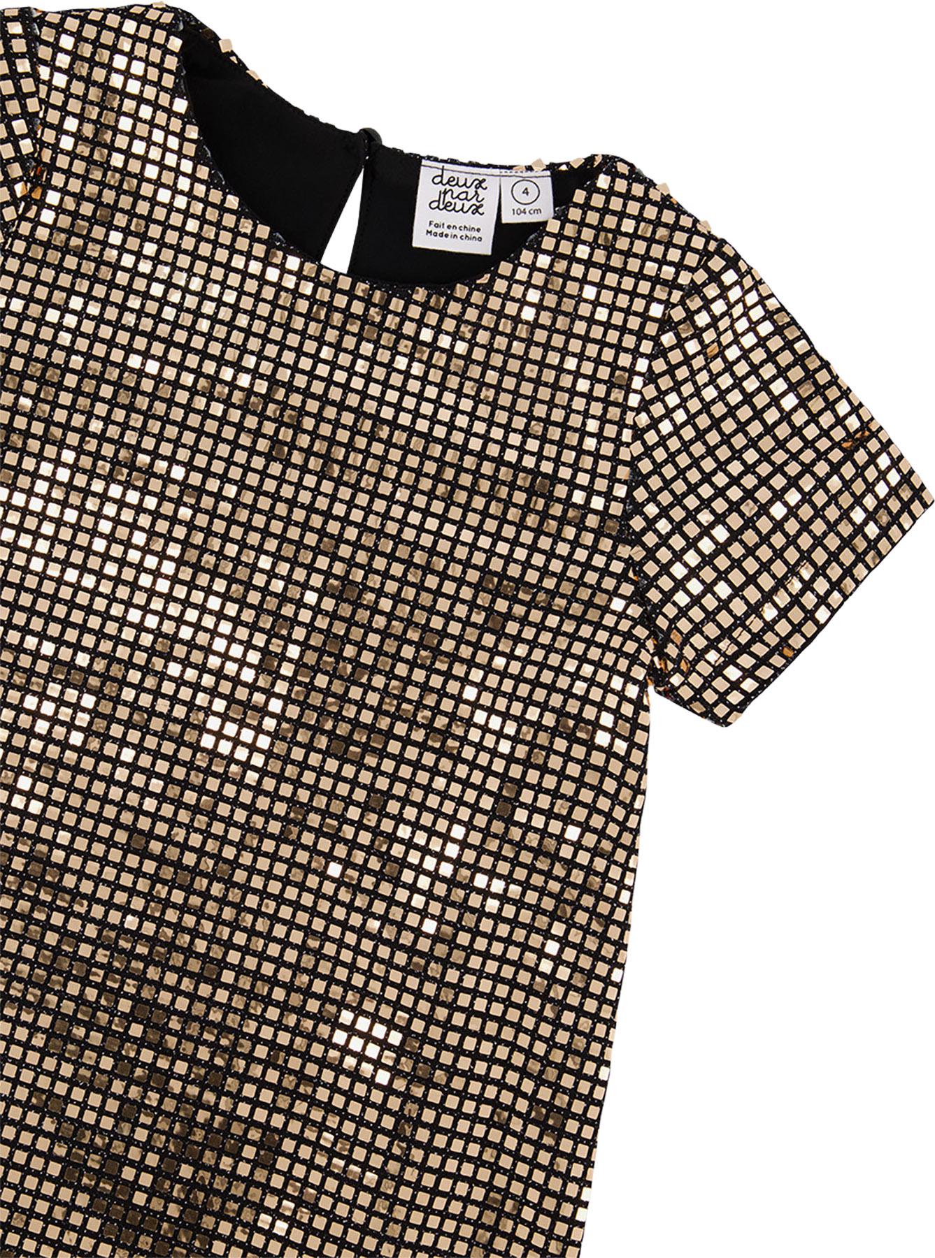 Product gallery image number 3 for product Short Sleeve A Line Dress - Little Girls