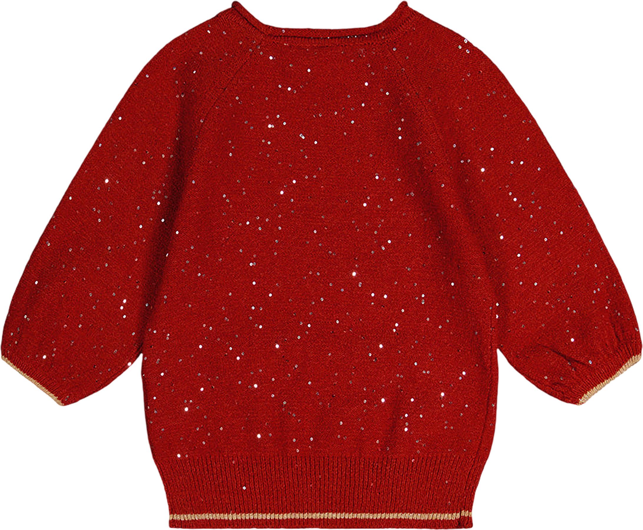 Numéro de l'image de la galerie de produits 3 pour le produit Pull en tricot à manches 3/4 - Grande Fille