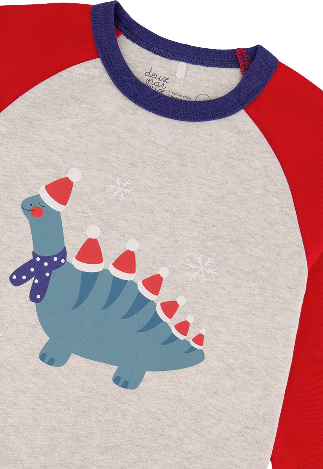 Numéro de l'image de la galerie de produits 3 pour le produit Pyjama deux pièces en coton biologique - Grand Garçon