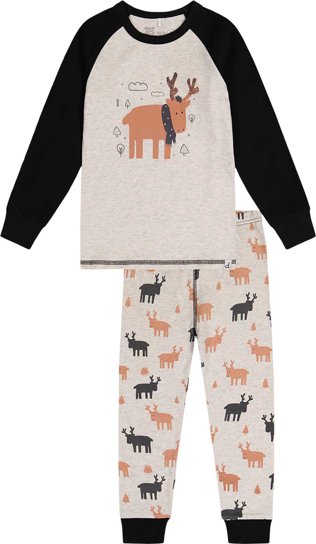 Beige Print Elk