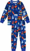 Couleur: Blue Printed Trucks