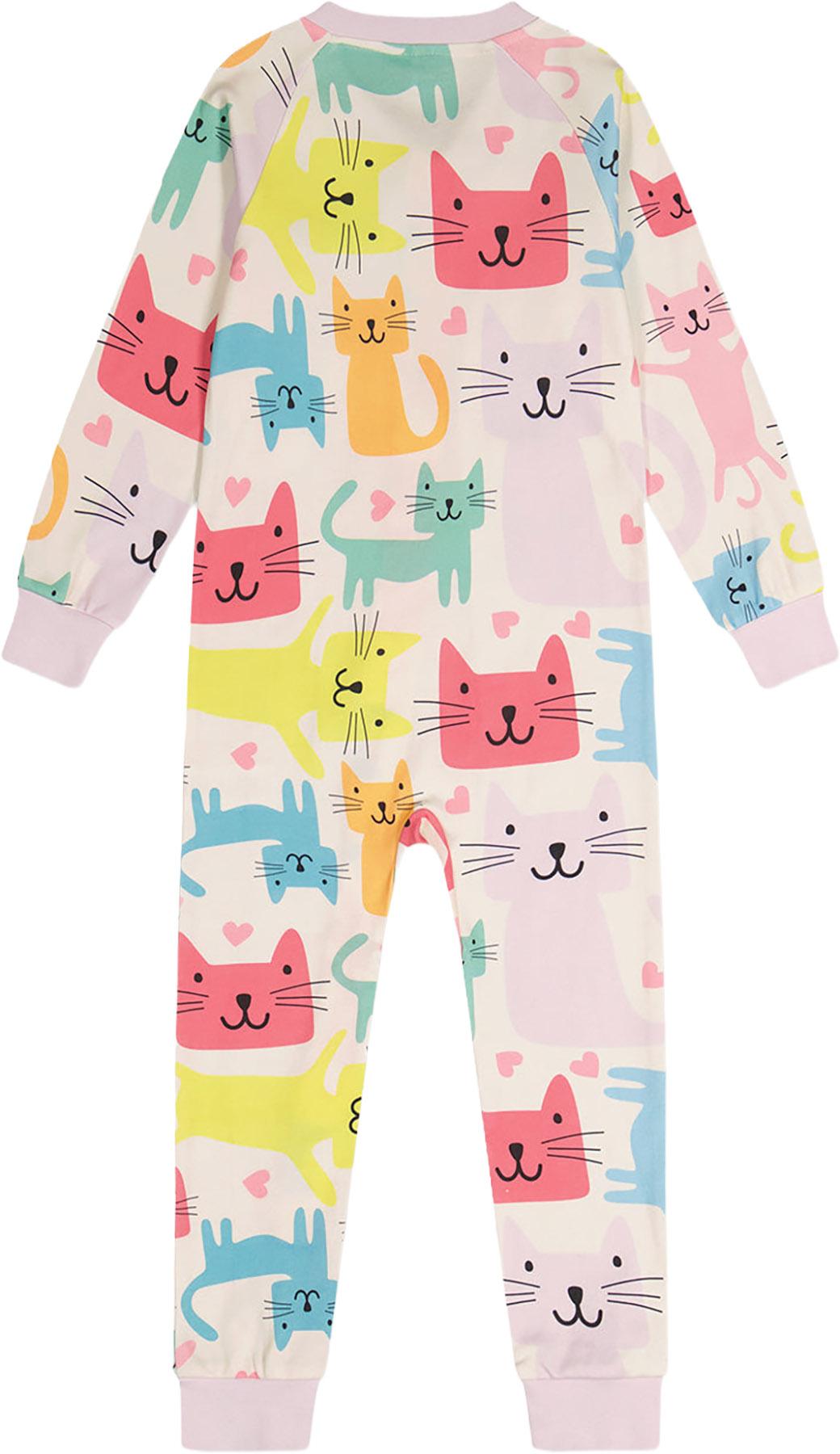 Product gallery image number 2 for product Organic Cotton One Piece Pajama - Little Girls
