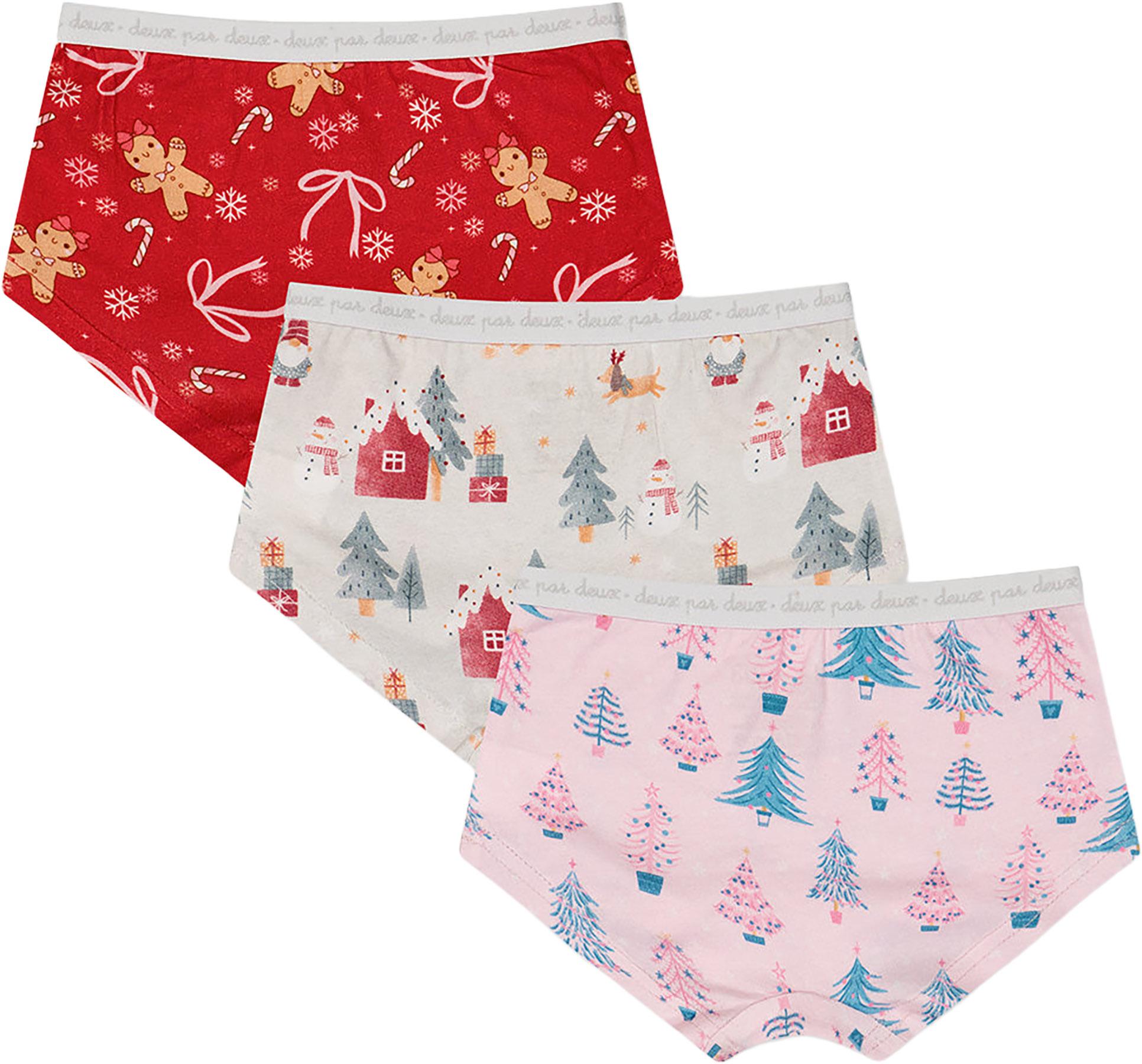 Product gallery image number 2 for product Boyshort Panty Pack Of 3 - Girls