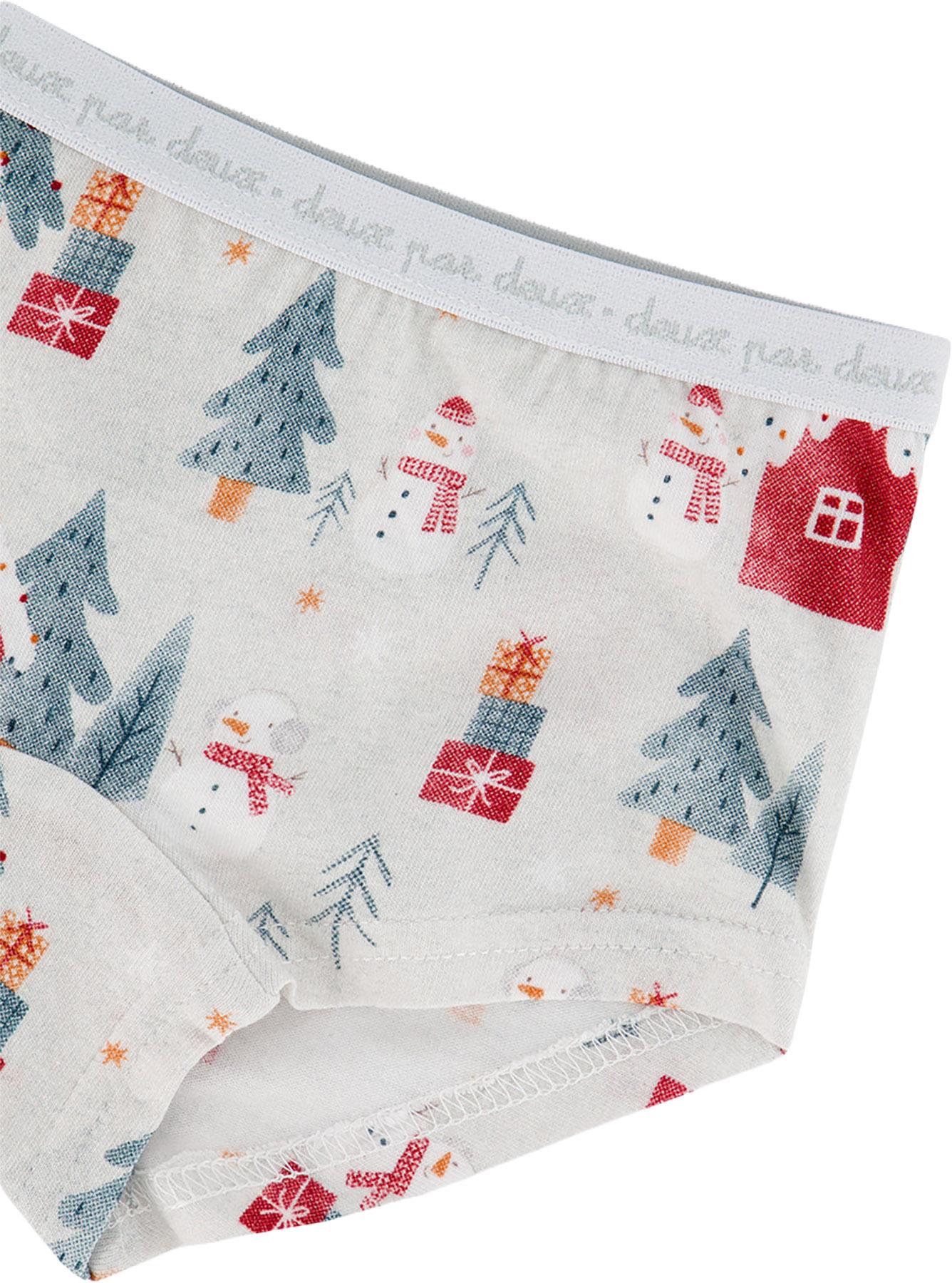 Product gallery image number 4 for product Boyshort Panty Pack Of 3 - Girls