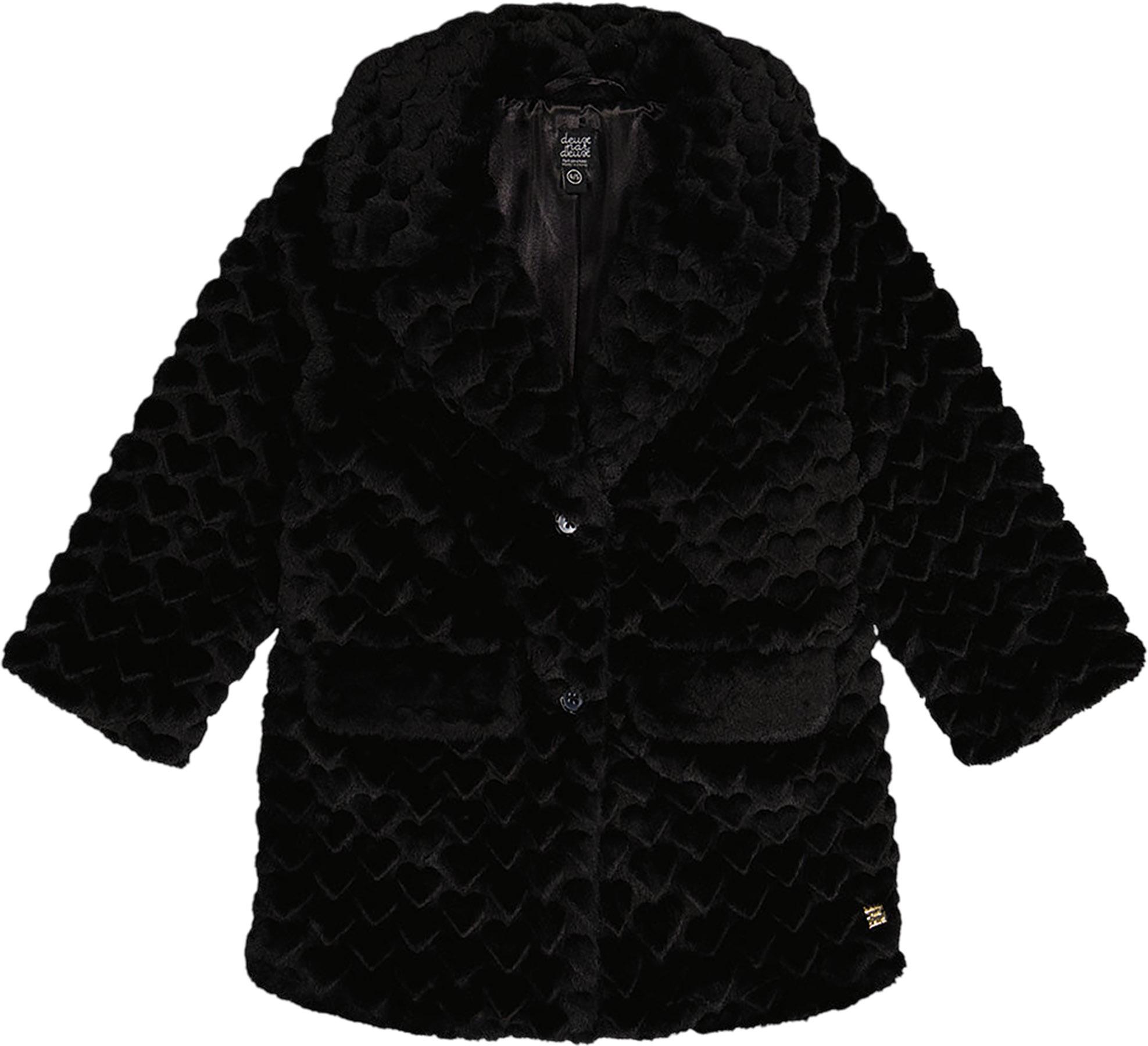 Image de produit pour Manteau long en fausse fourrure - Petite Fille