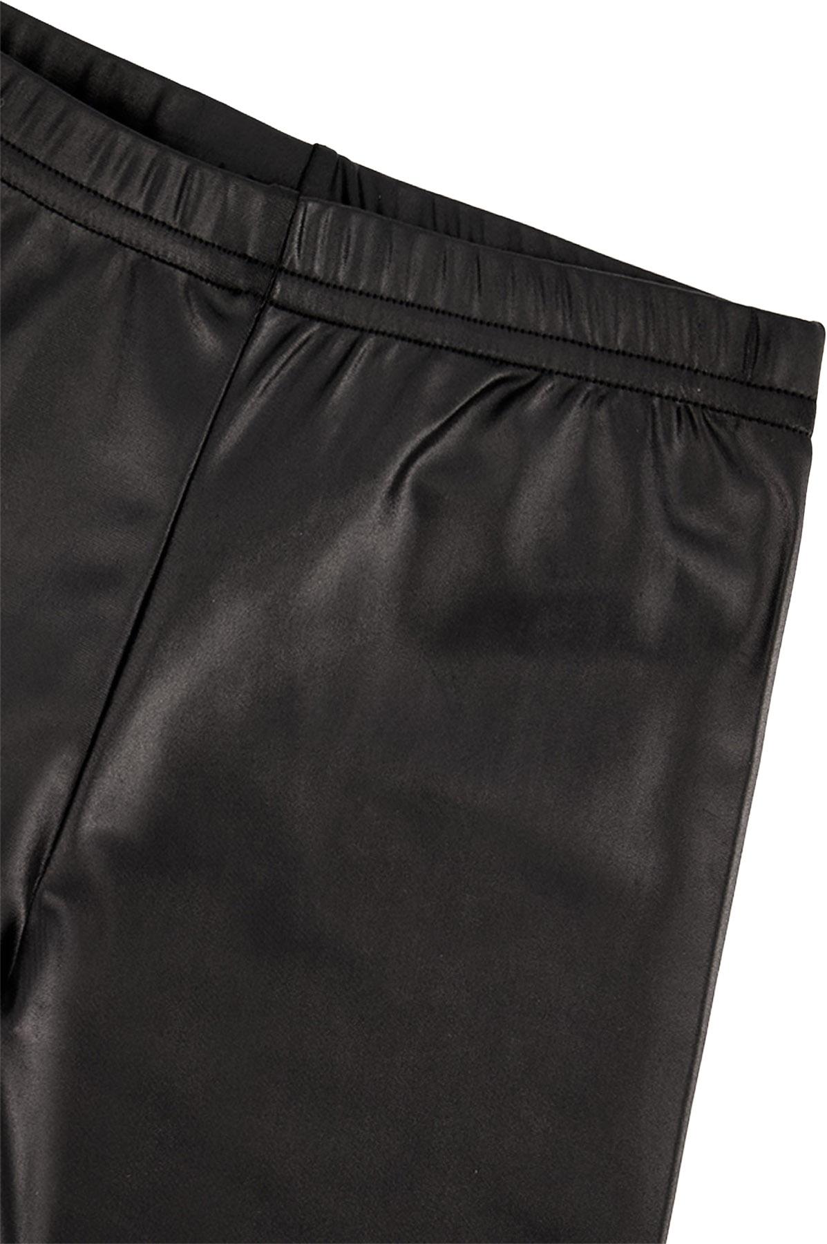Product gallery image number 3 for product Faux Leather Leggings - Little Girls