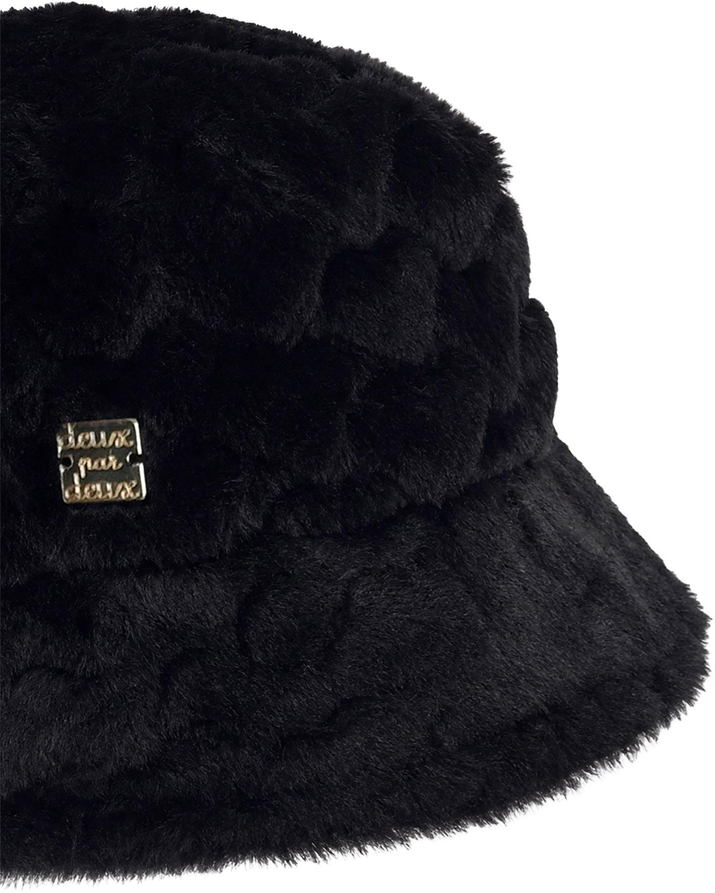 Product gallery image number 3 for product Faux Fur Bucket Hat - Girls