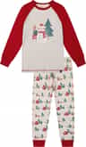 Couleur: Beige Christmas Print