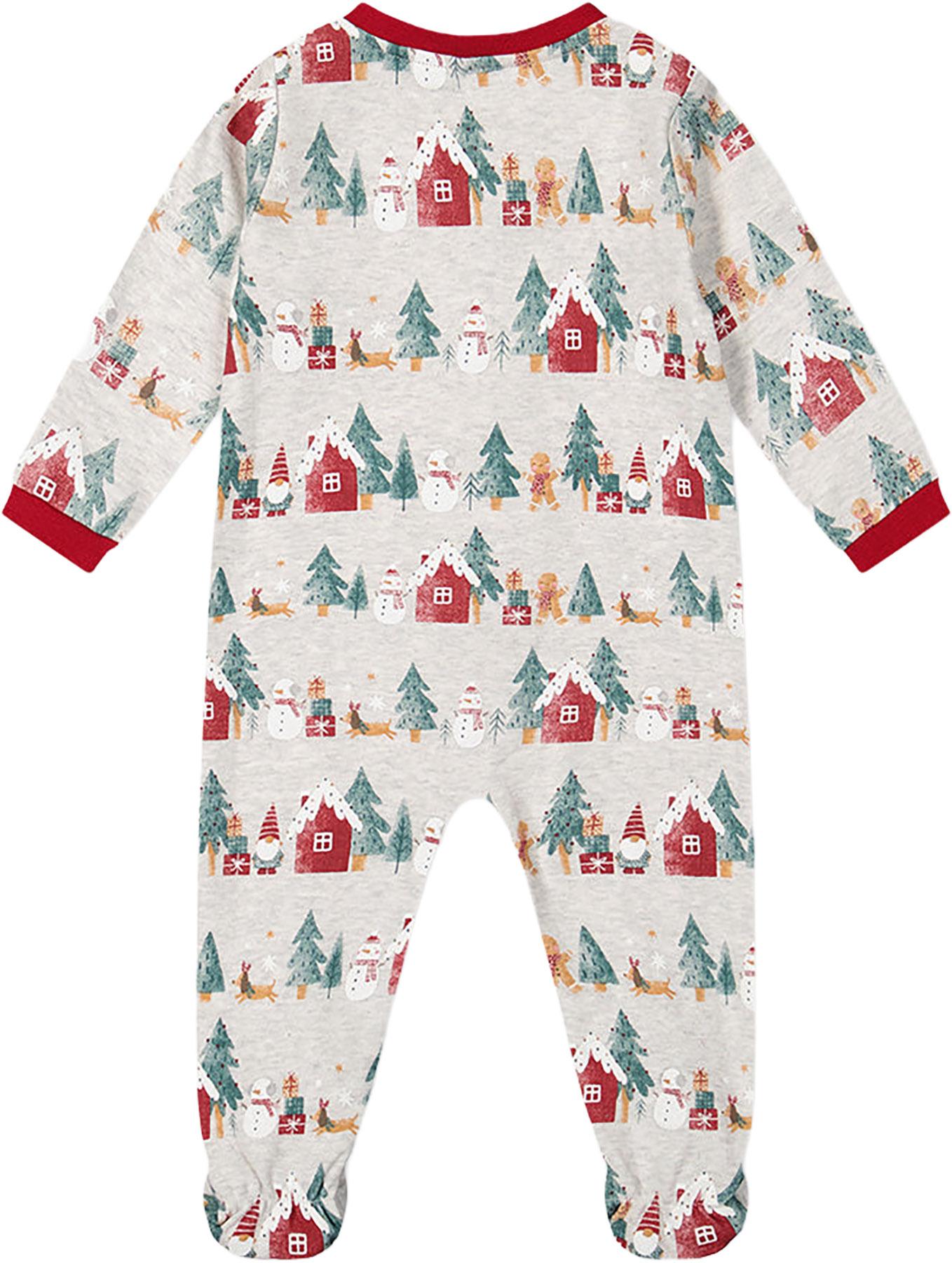 Product gallery image number 2 for product Organic Cotton One Piece Christmas Pajama - Baby