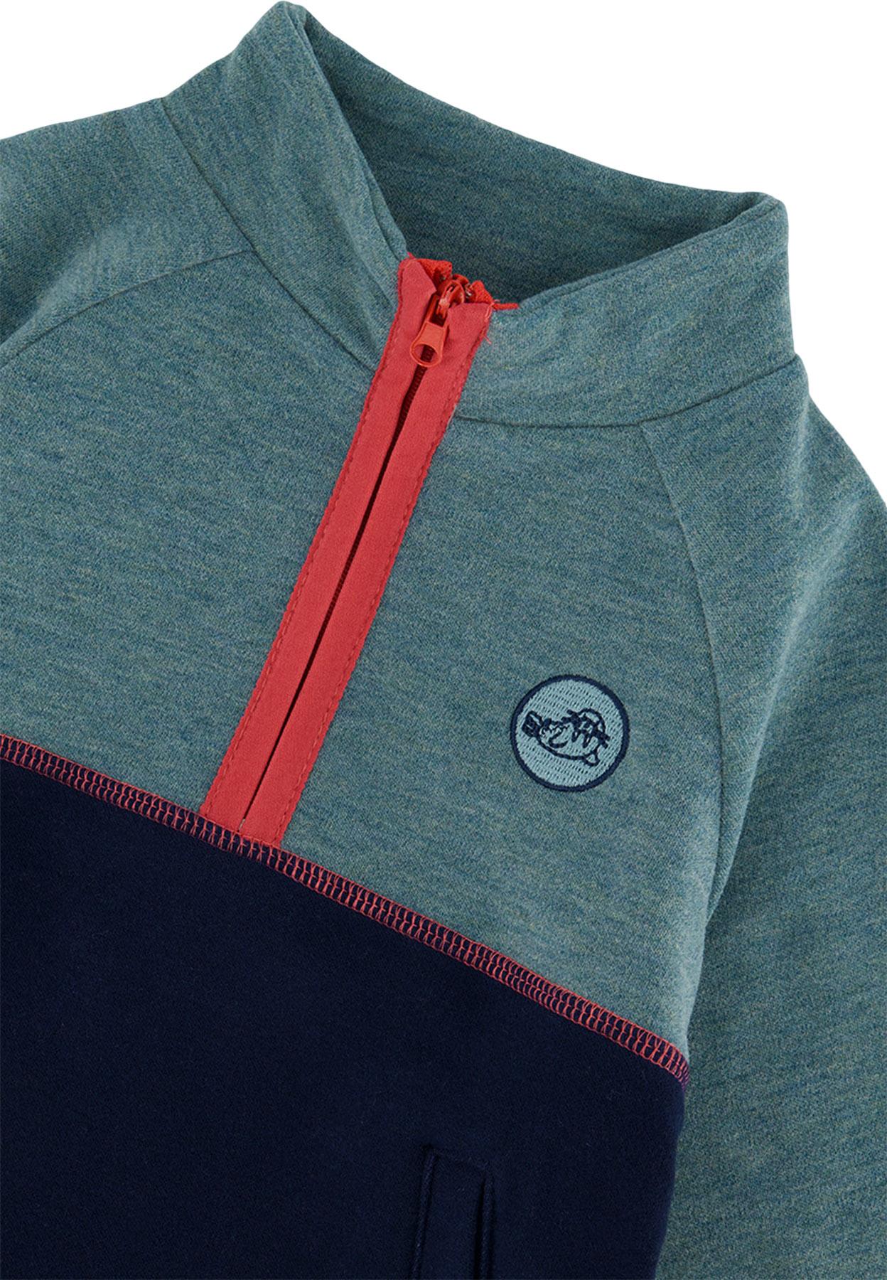 Product gallery image number 6 for product 1/4 Zip Mock Neck Top - Little Boy