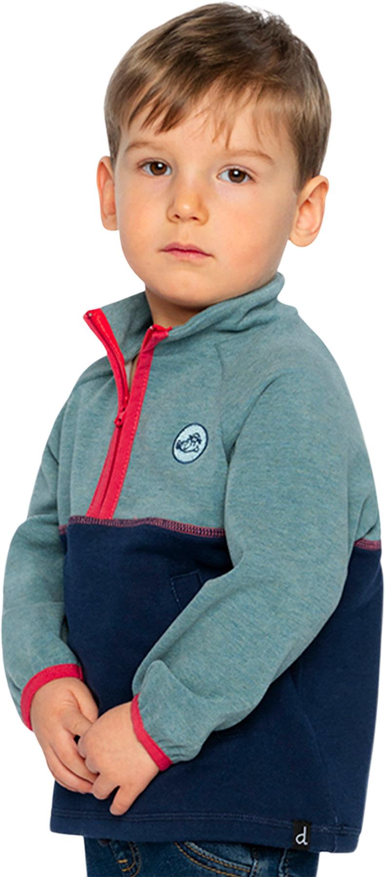 Product gallery image number 3 for product 1/4 Zip Mock Neck Top - Little Boy