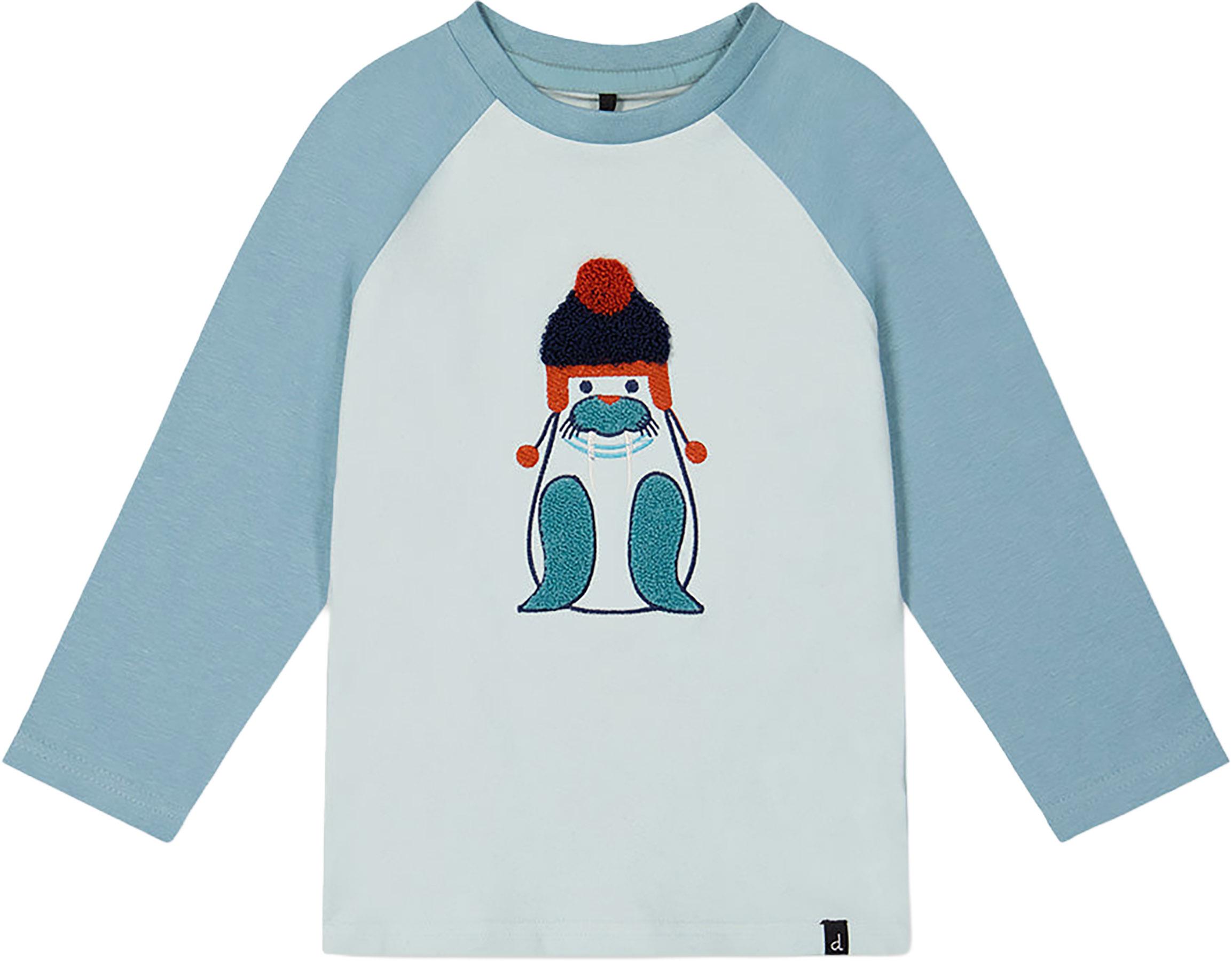 Product image for Long Sleeve Raglan Organic Cotton T-Shirt - Boys