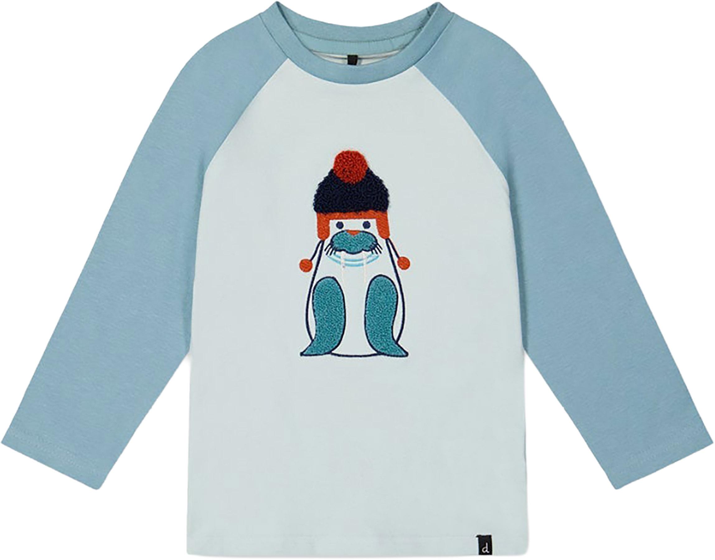 Product image for Long Sleeve Raglan Organic Cotton T-Shirt - Baby Boys