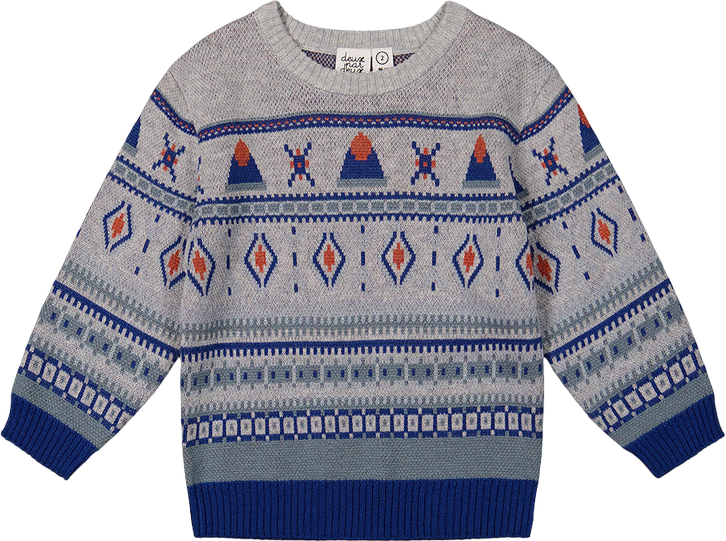 Image de produit pour Pull en tricot jacquard - Garçon