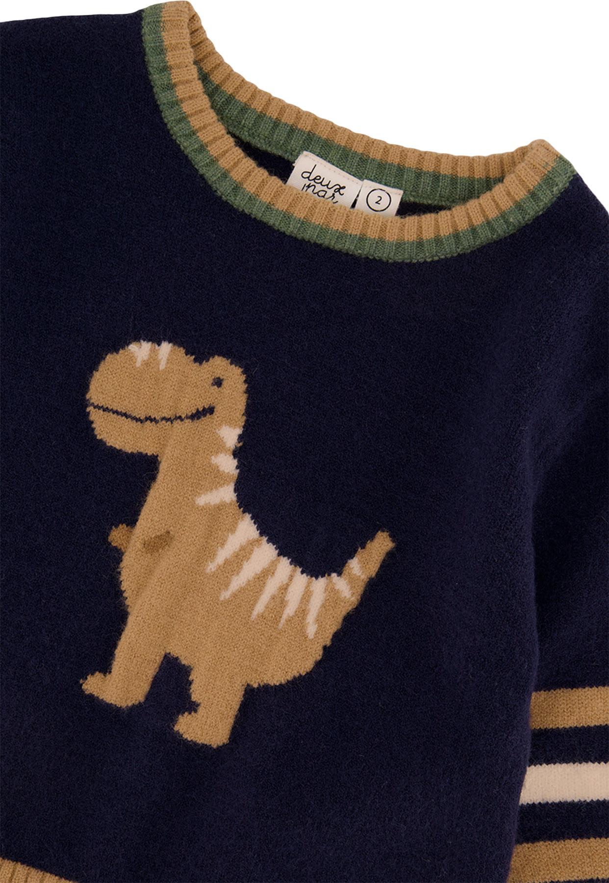 Numéro de l'image de la galerie de produits 2 pour le produit Pull tricoté avec intarsia - Garçon