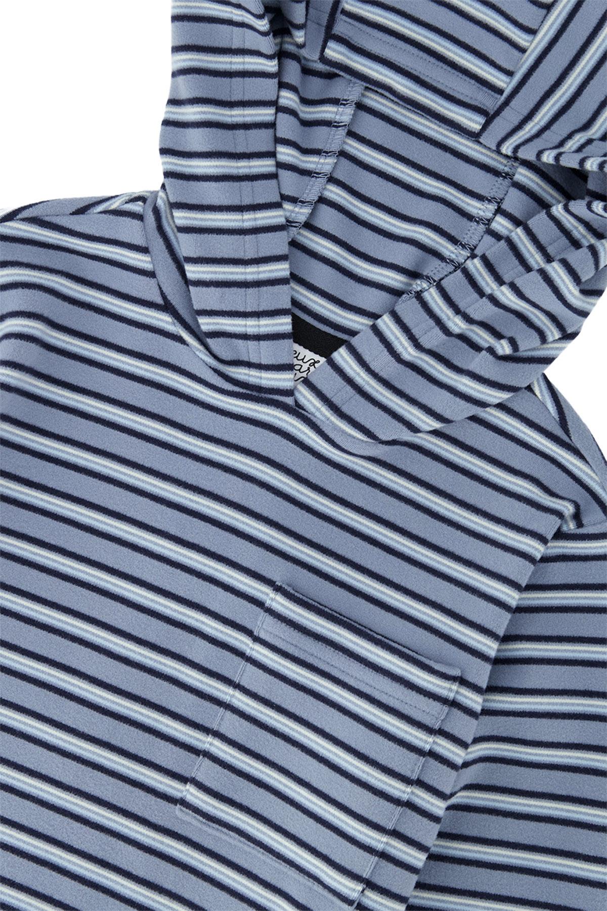 Product gallery image number 3 for product Striped Brushed Jersey Hooded T-Shirt - Big Boys