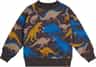 Couleur: Grey Dinosaur Print