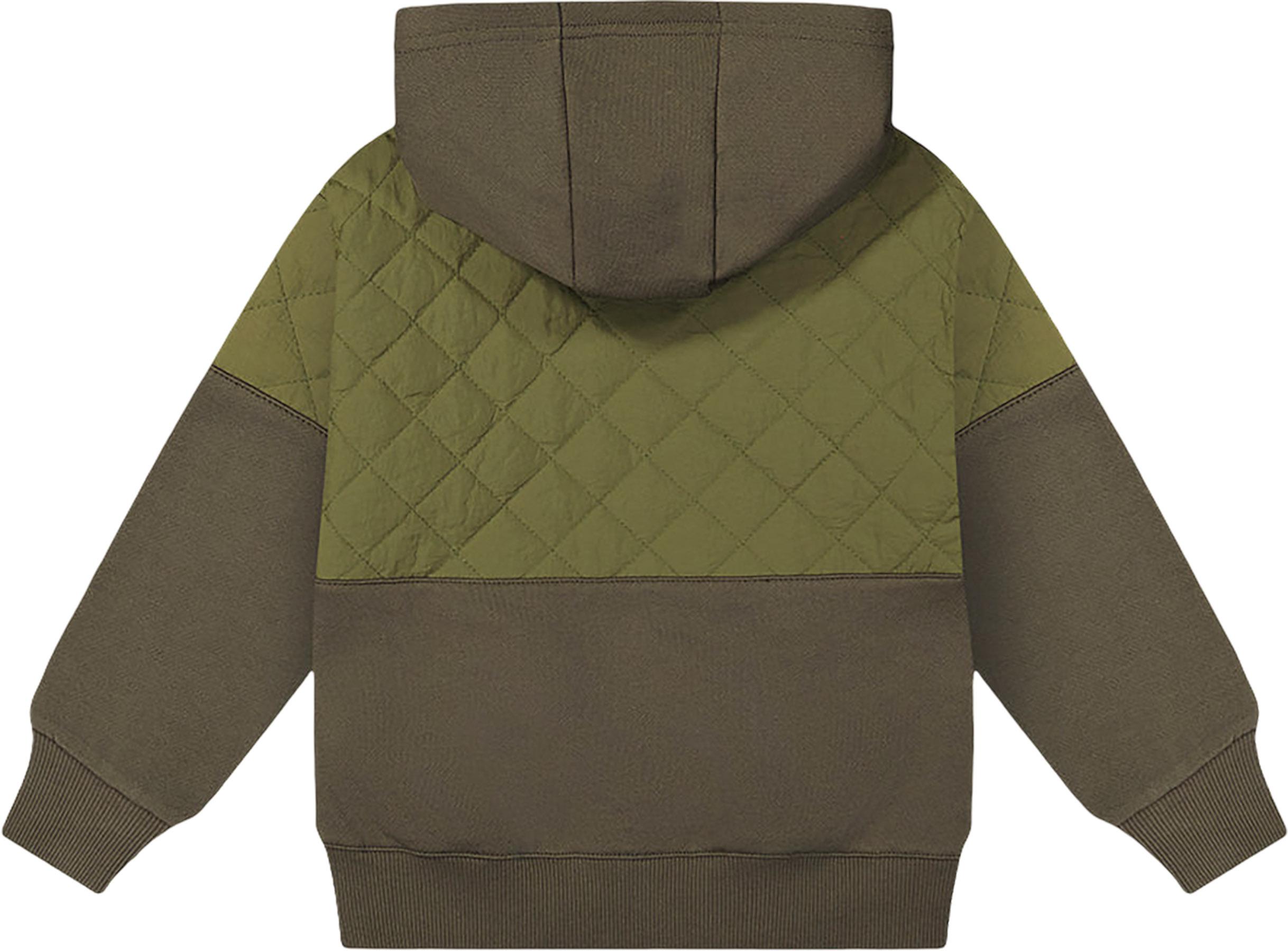 Product gallery image number 3 for product Full Zip Hooded Bi - Material Cardigan - Big Boys