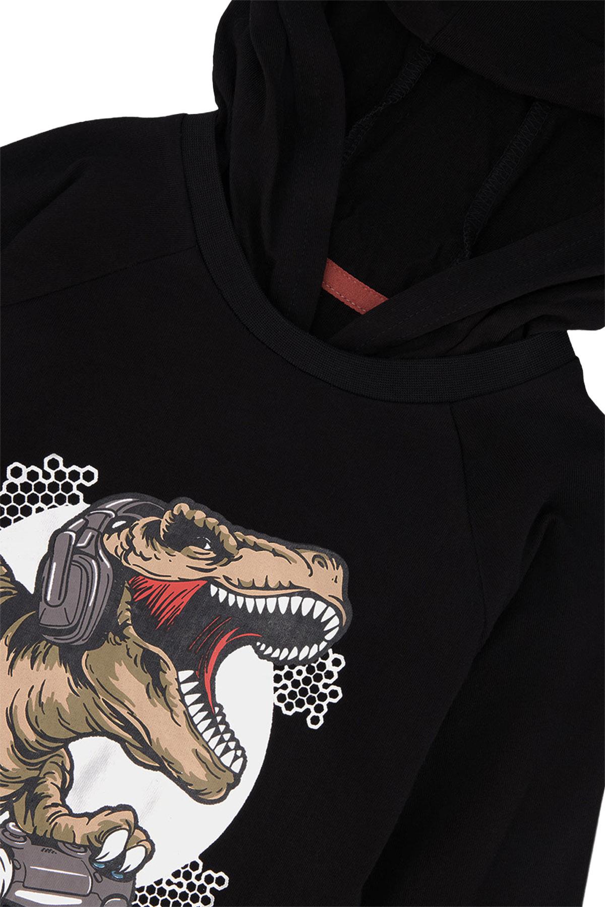 Product gallery image number 3 for product Raglan Hooded T-Shirt - Little Boys