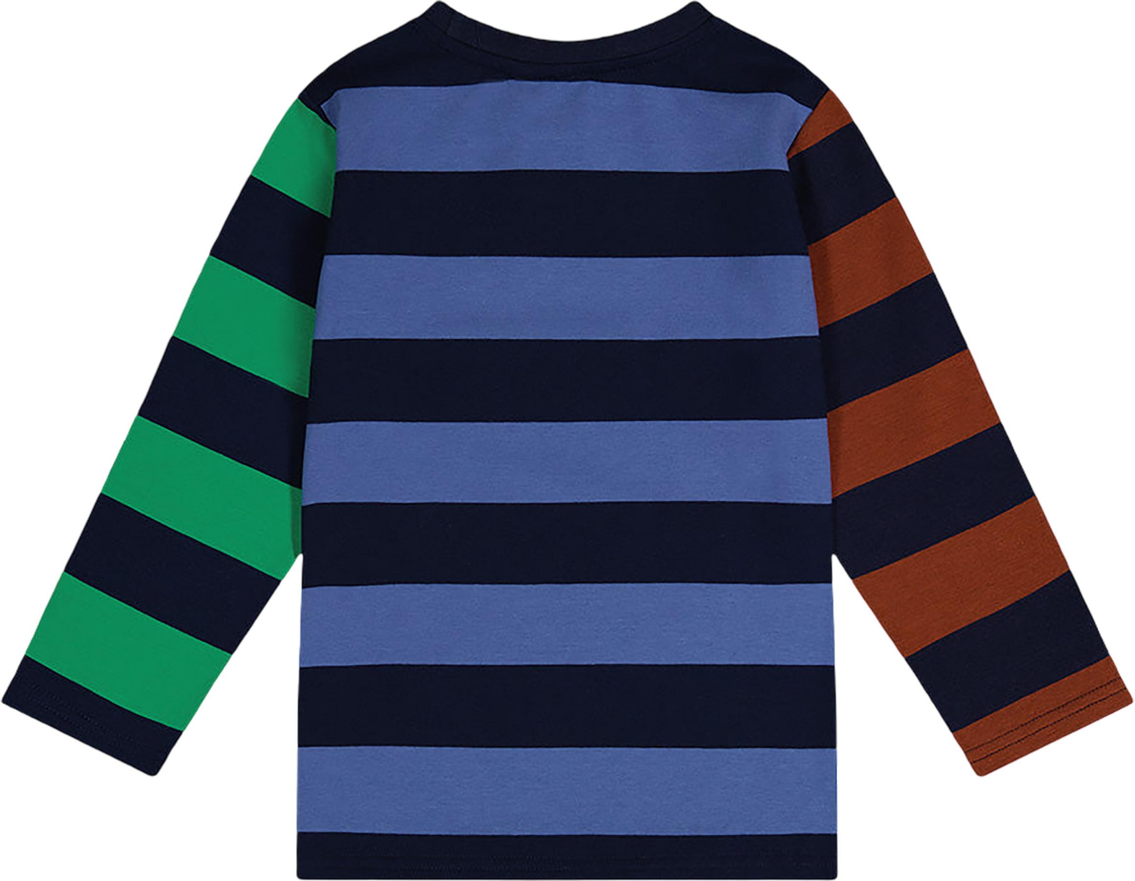 Numéro de l'image de la galerie de produits 3 pour le produit T-Shirt à manches longues à grosses rayures - Petit Garçon