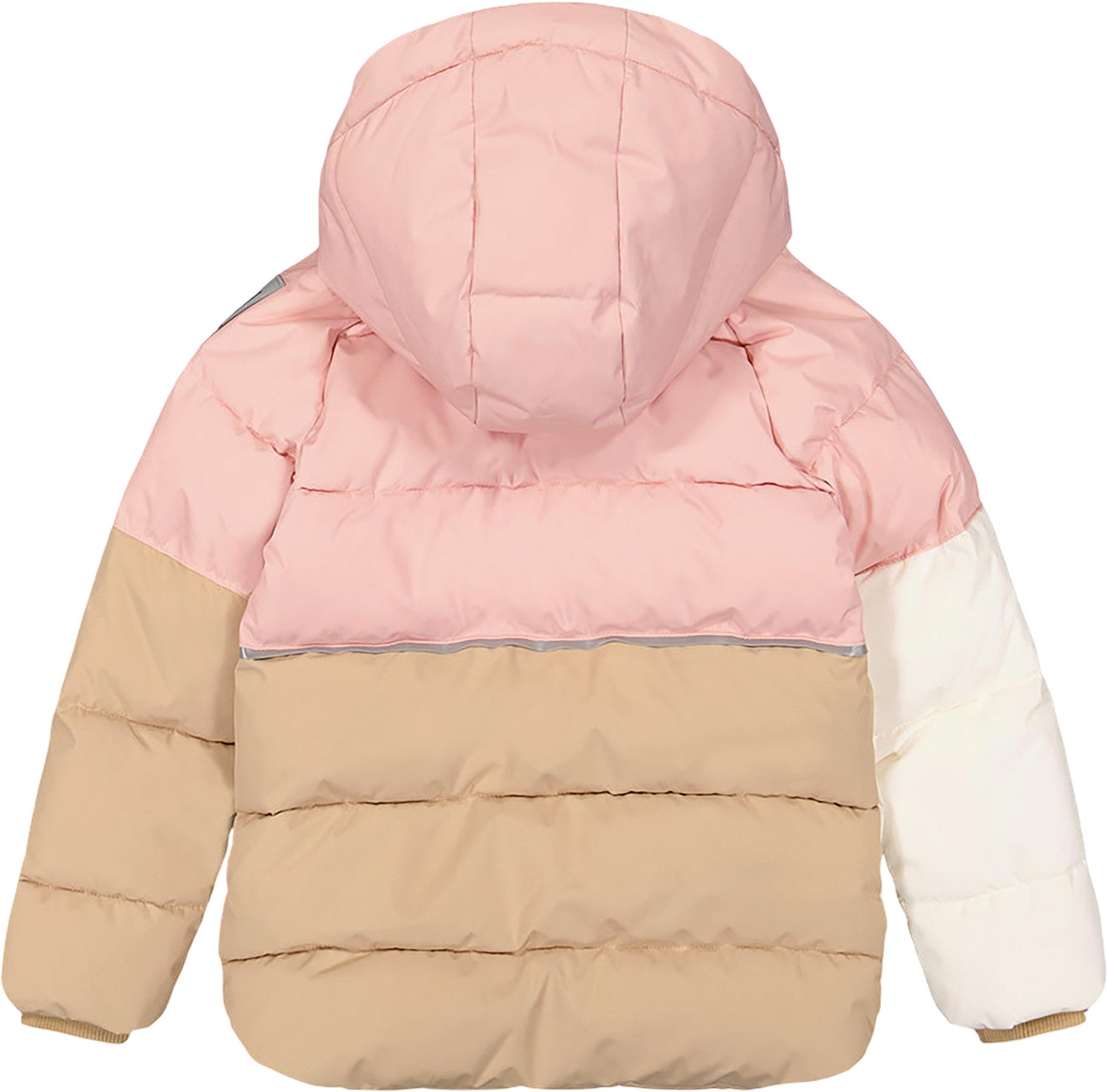 Numéro de l'image de la galerie de produits 4 pour le produit Manteau d'hiver en bloc de couleurs - Petite Fille