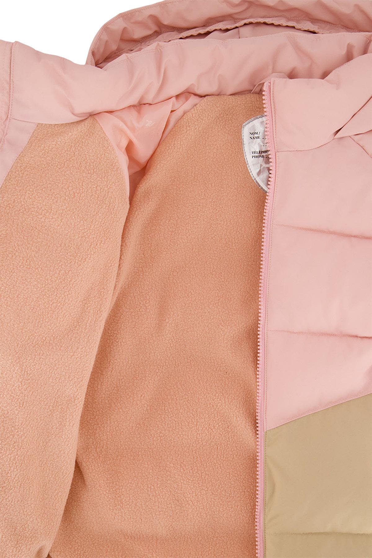 Numéro de l'image de la galerie de produits 2 pour le produit Manteau d'hiver en bloc de couleurs - Petite Fille