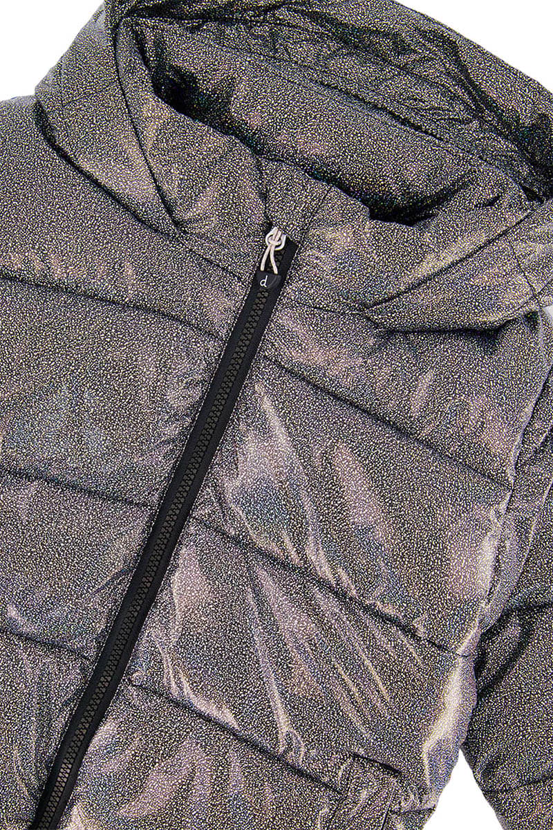 Numéro de l'image de la galerie de produits 3 pour le produit Manteau d'hiver puffy paillettés - Grande Fille