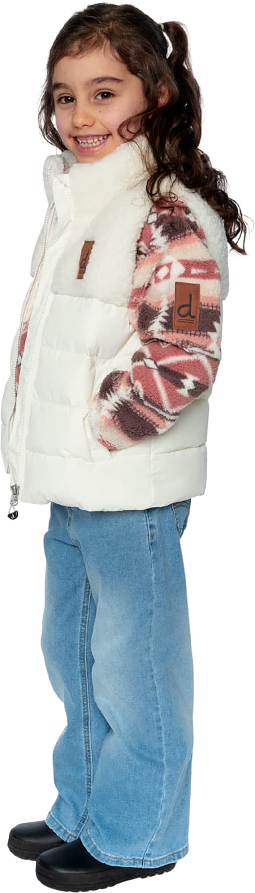 Product gallery image number 4 for product Sleeveless Quilted Mid-Season Vest - Big Girl