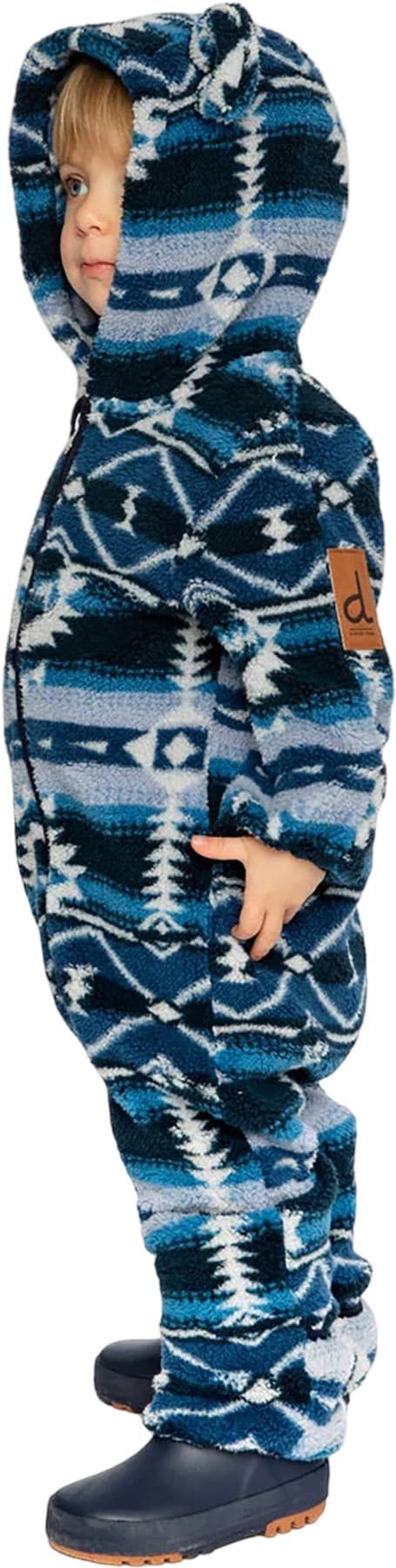 Product gallery image number 4 for product Mid-Season Plush One-Piece Outerwear - Baby