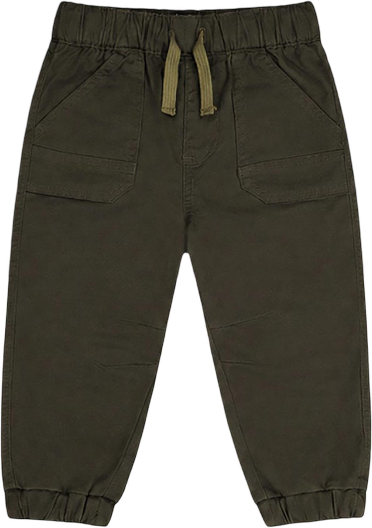 Image de produit pour Pantalon de jogging en canvas extensible - Bébé Garçon