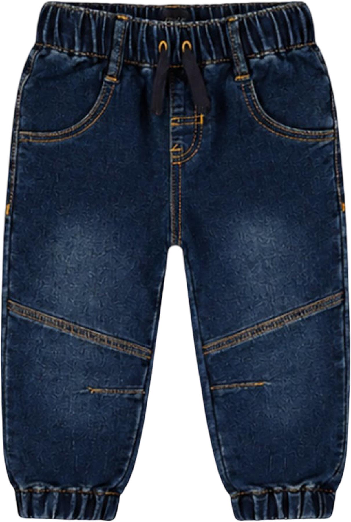 Image de produit pour Pantalon jogging en molleton style denim - Bébé Garçon
