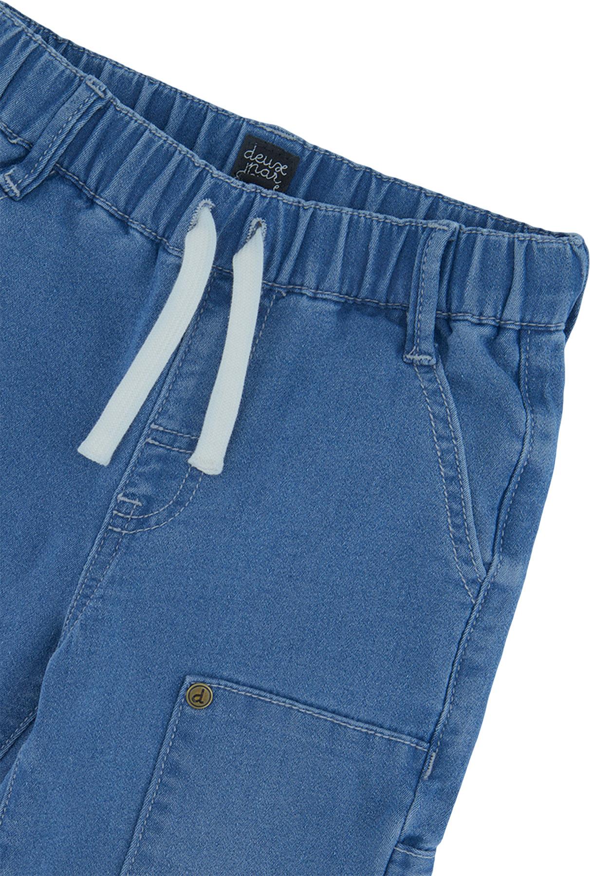 Numéro de l'image de la galerie de produits 2 pour le produit Pantalon en molleton style denim - Grand Garçon