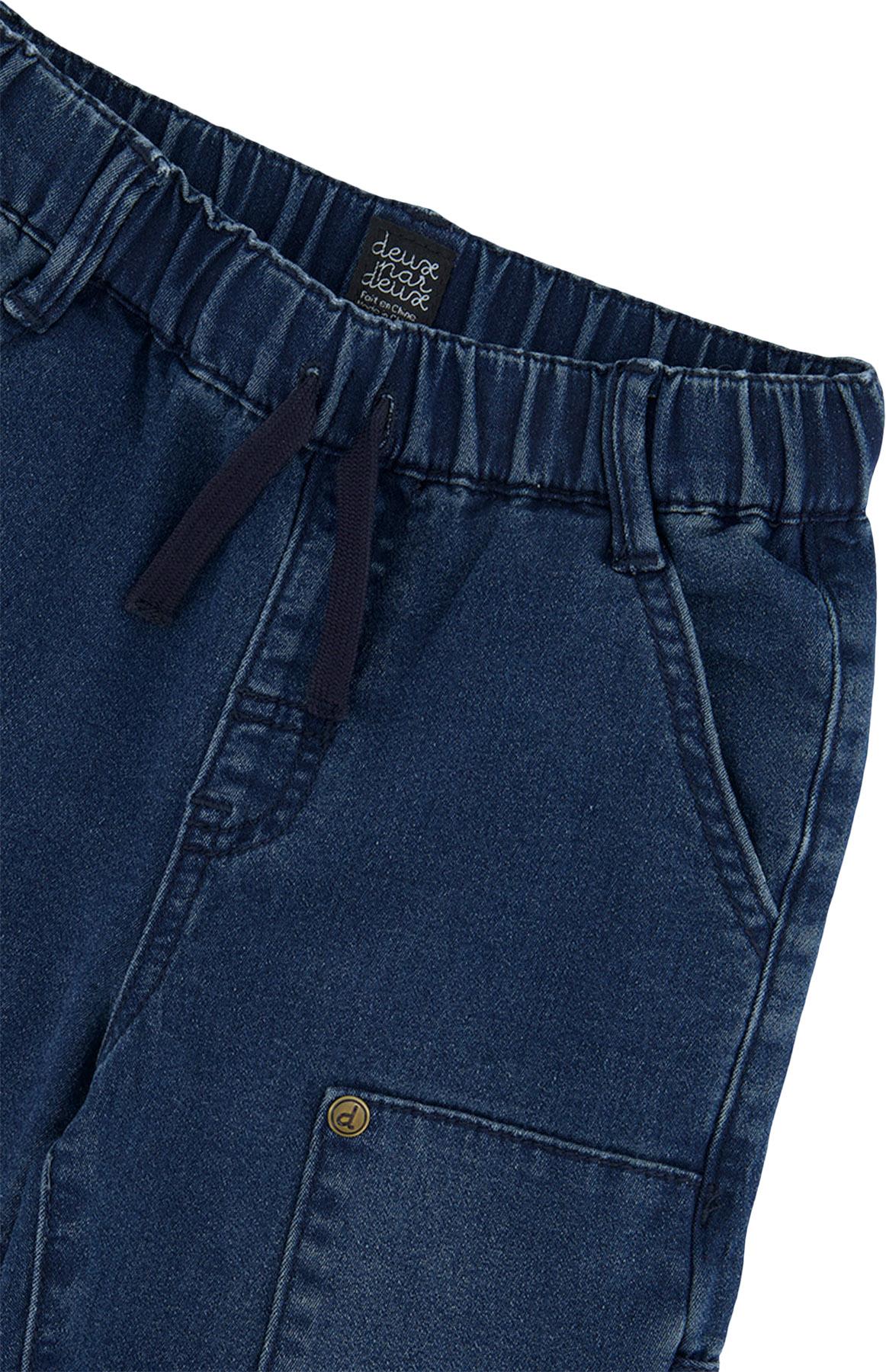 Numéro de l'image de la galerie de produits 3 pour le produit Pantalon en molleton style denim - Petit Garçon